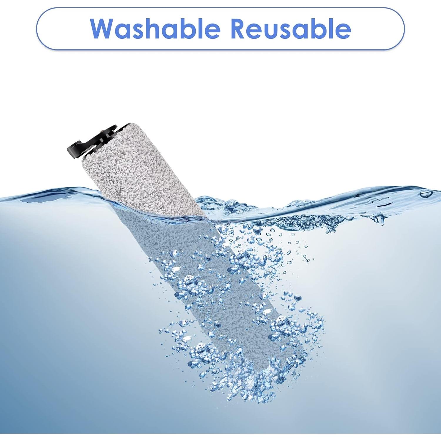 Rodillos de cepillo de reemplazo MIBUMIKI para Tineco iFloor 3