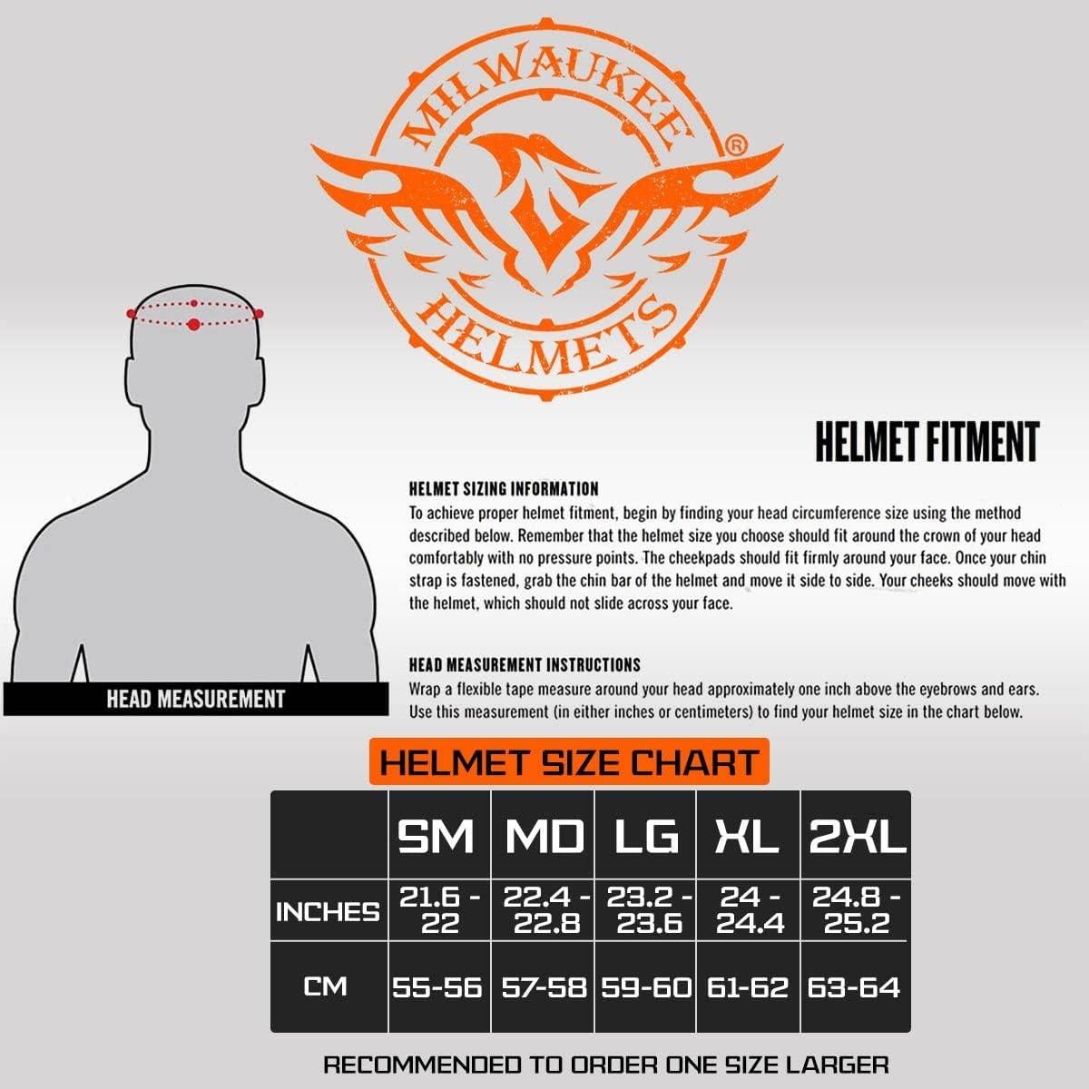 Casco Milwaukee MPH9740DOT Alemán Negro Mate Grande