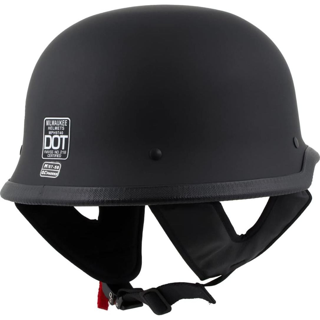 Casco Milwaukee MPH9740DOT Alemán Negro Mate Grande