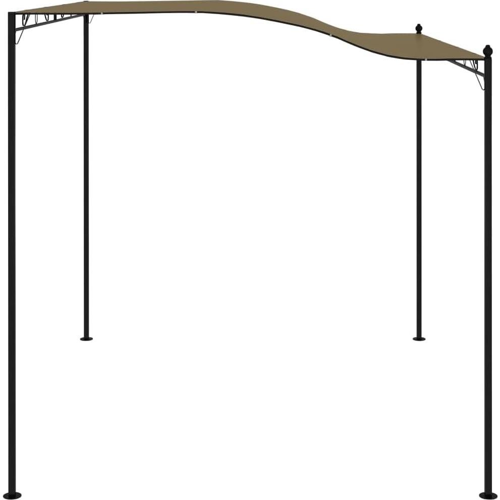 Toldo de Sombra WEHUOSIF 2.99m x 2.50m Taupe para Jardín