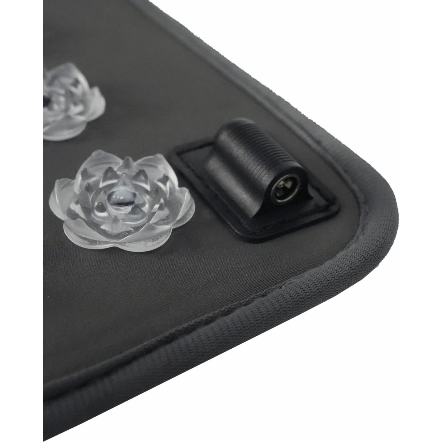 Alfombrilla de Acupresión Hooga con Luz Roja y Calor 144 LEDs