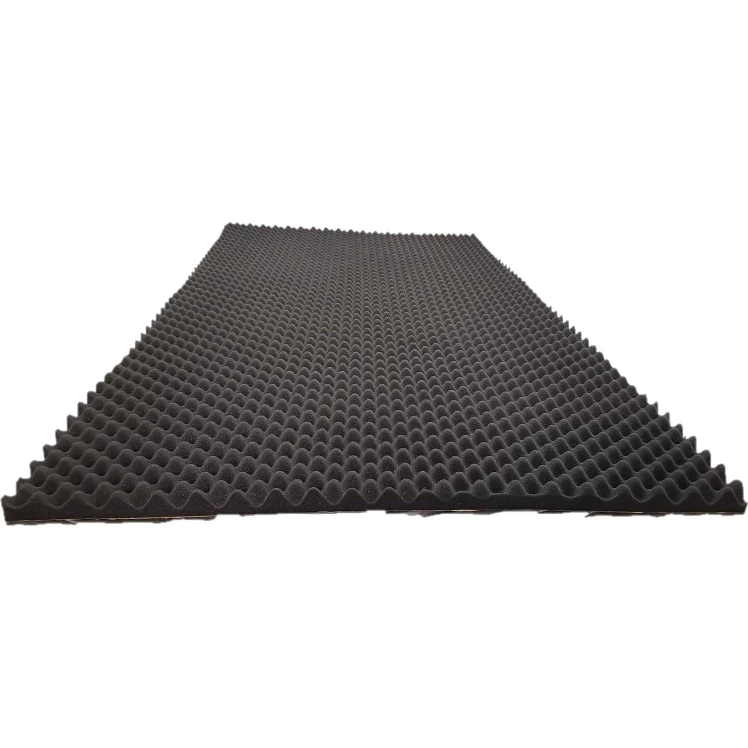 Panel Acústico Autoadhesivo BookishBunny 1.5" Negro 1x2m