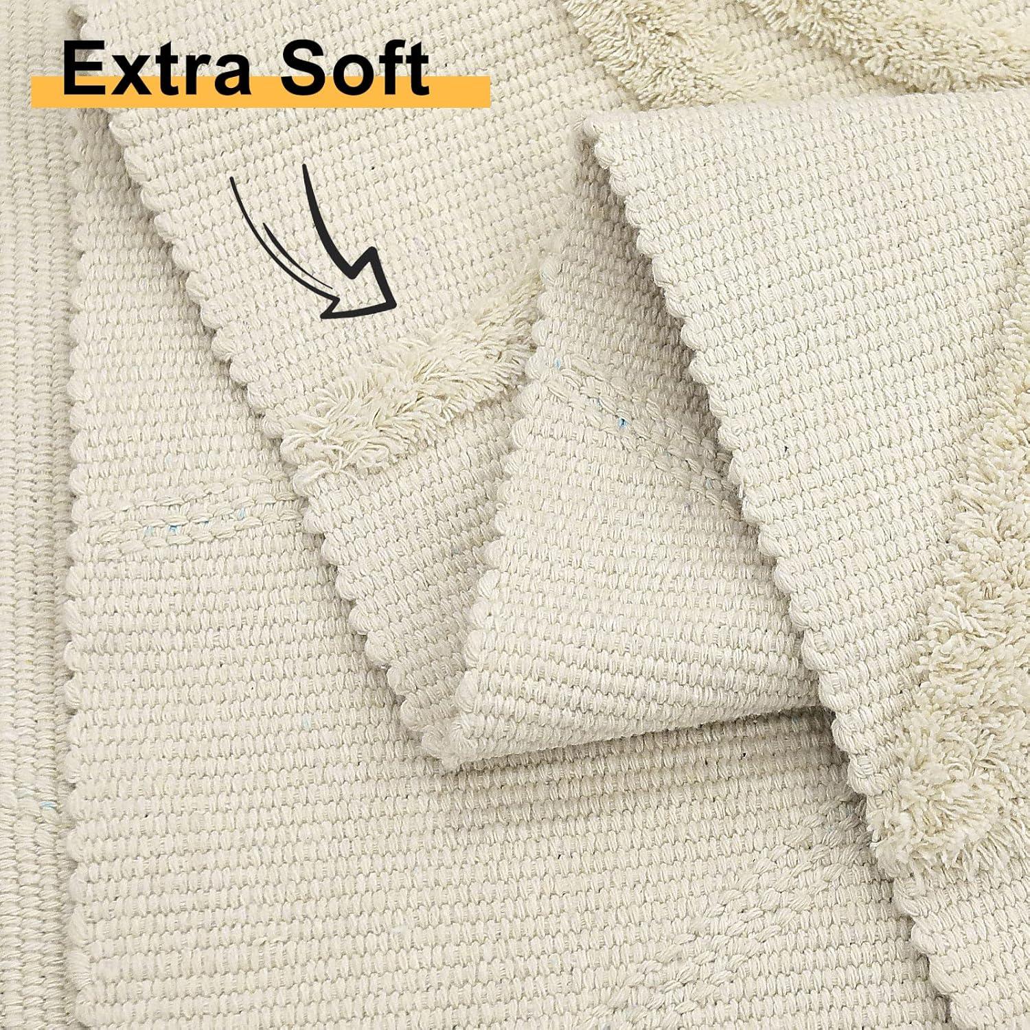 Alfombra de Baño Boho Uphome 61x91 cm Ojo Maligno Algodón