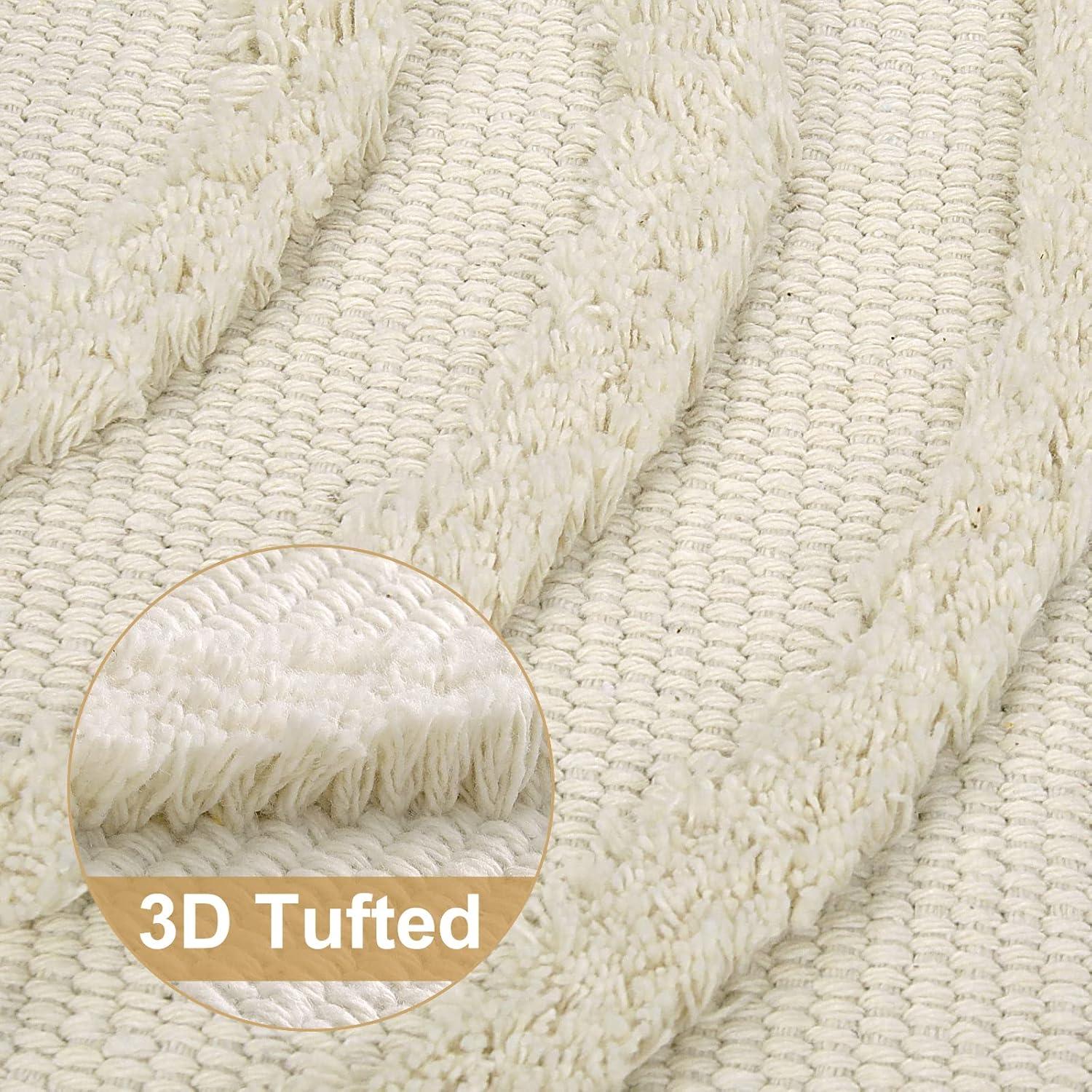 Alfombra de Baño Boho Uphome 61x91 cm Ojo Maligno Algodón