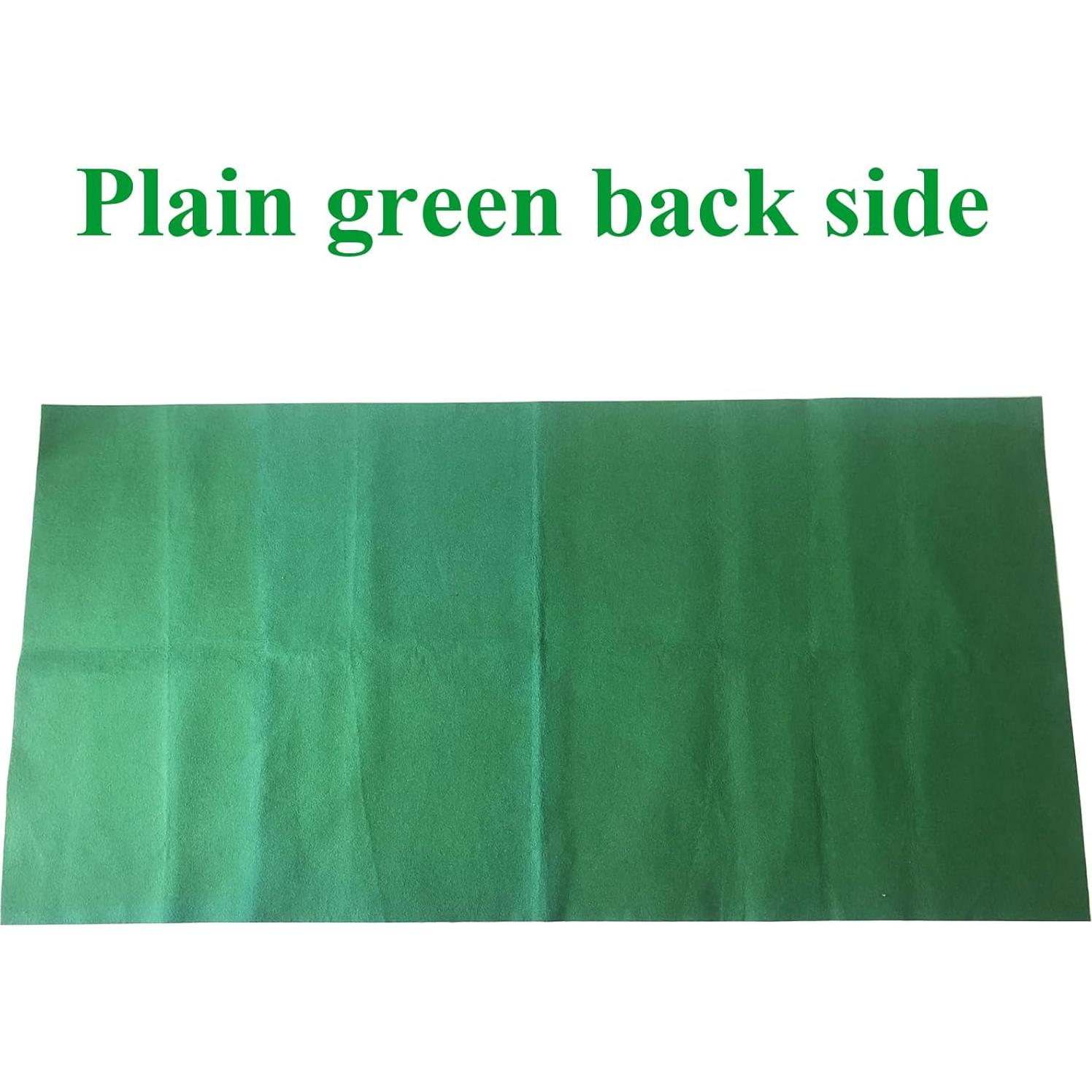 Fieltro para Mesa de Blackjack YH Poker 90x180 cm Verde