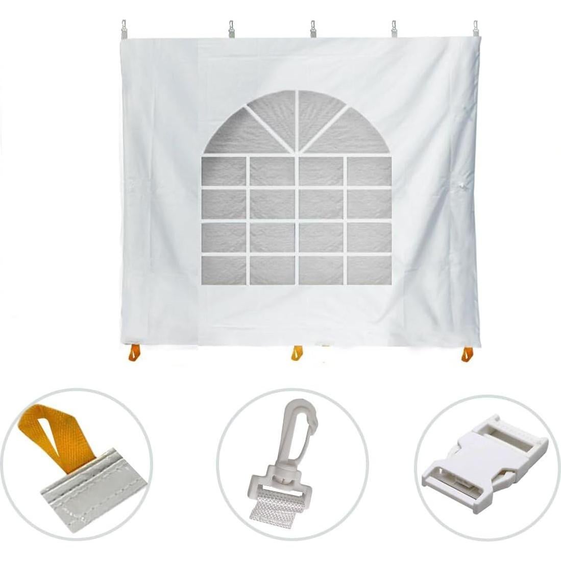 Lado de Carpa Catedral TentandTable 2.13x3.05m Impermeable