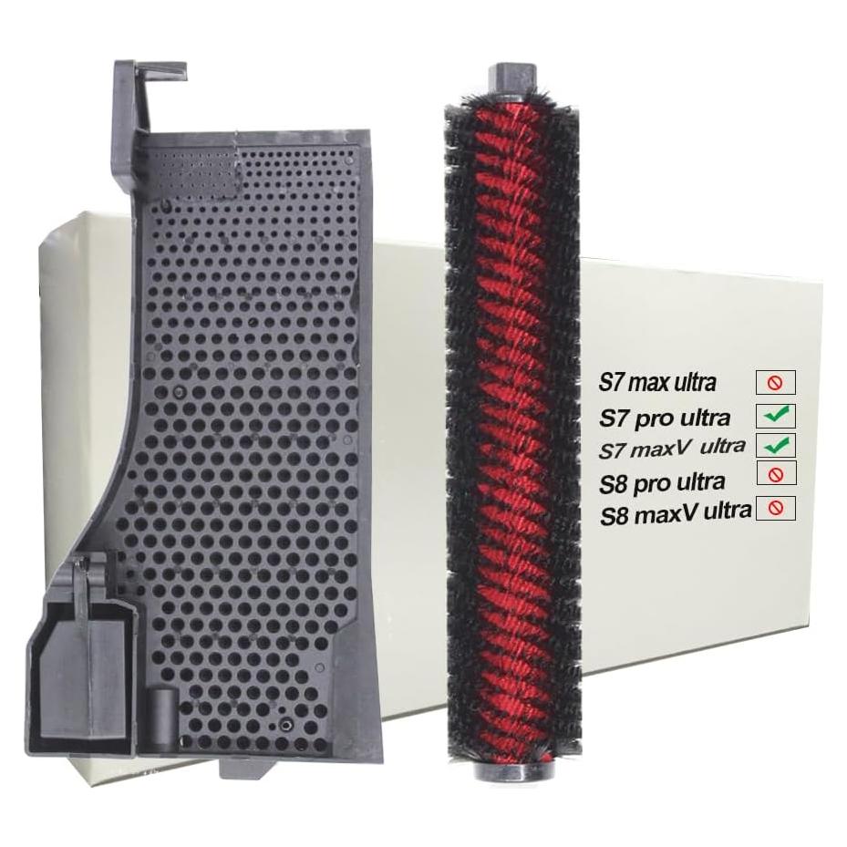 Cepillo y Filtro de Agua Copeeanzy para Roborock S7 MaxV Ultra