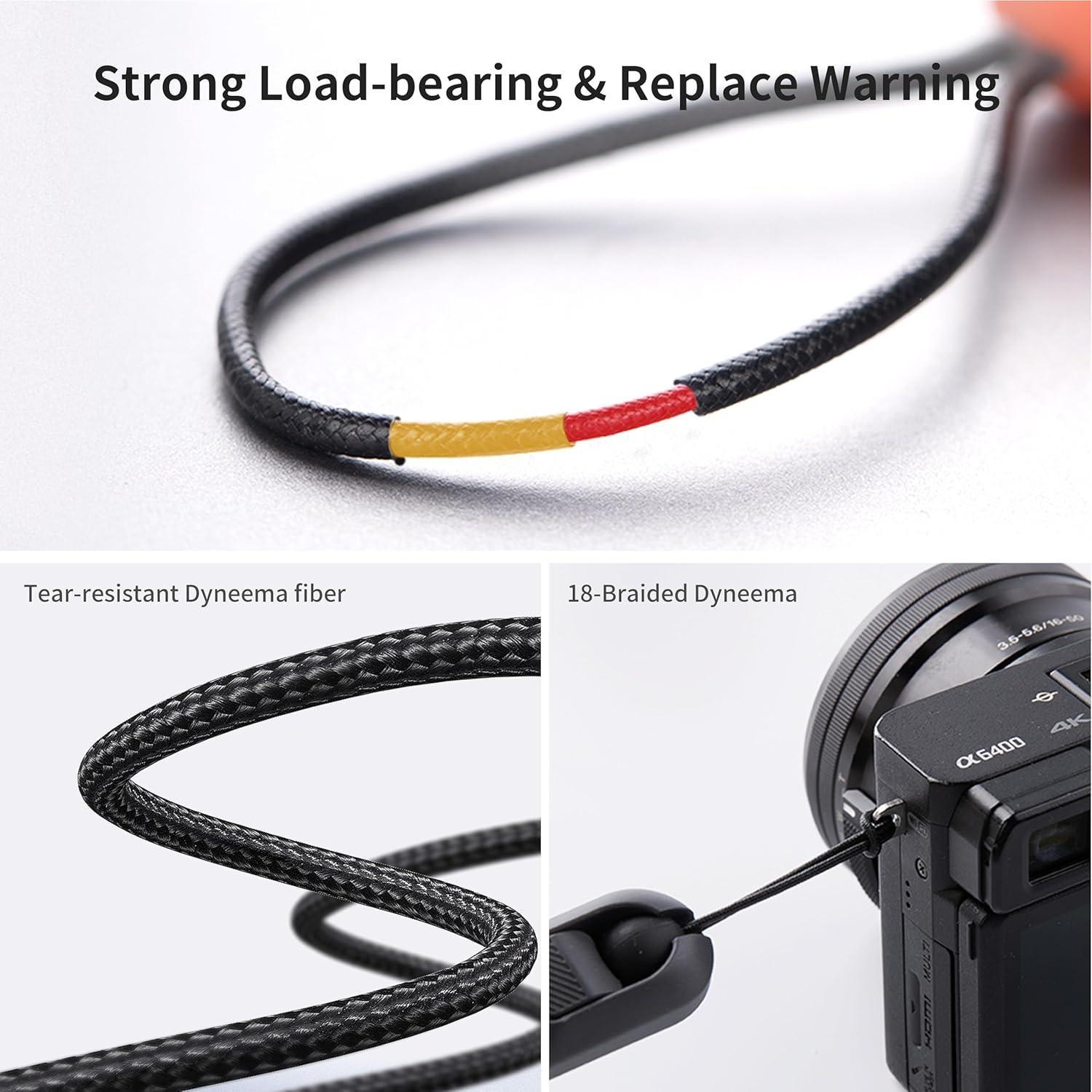 PGYTECH Retro Style Camera Shoulder Strap Air, Vintage Camera Strap Quick Release, 47.24''~55.12'' Adjustable Camera Neck Strap for Nikon/Canon/Sony/Fuji Cameras(Earth Brown)