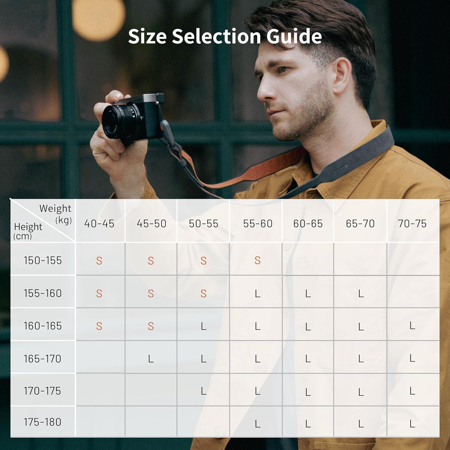 PGYTECH Retro Style Camera Shoulder Strap Air, Vintage Camera Strap Quick Release, 47.24''~55.12'' Adjustable Camera Neck Strap for Nikon/Canon/Sony/Fuji Cameras(Earth Brown)