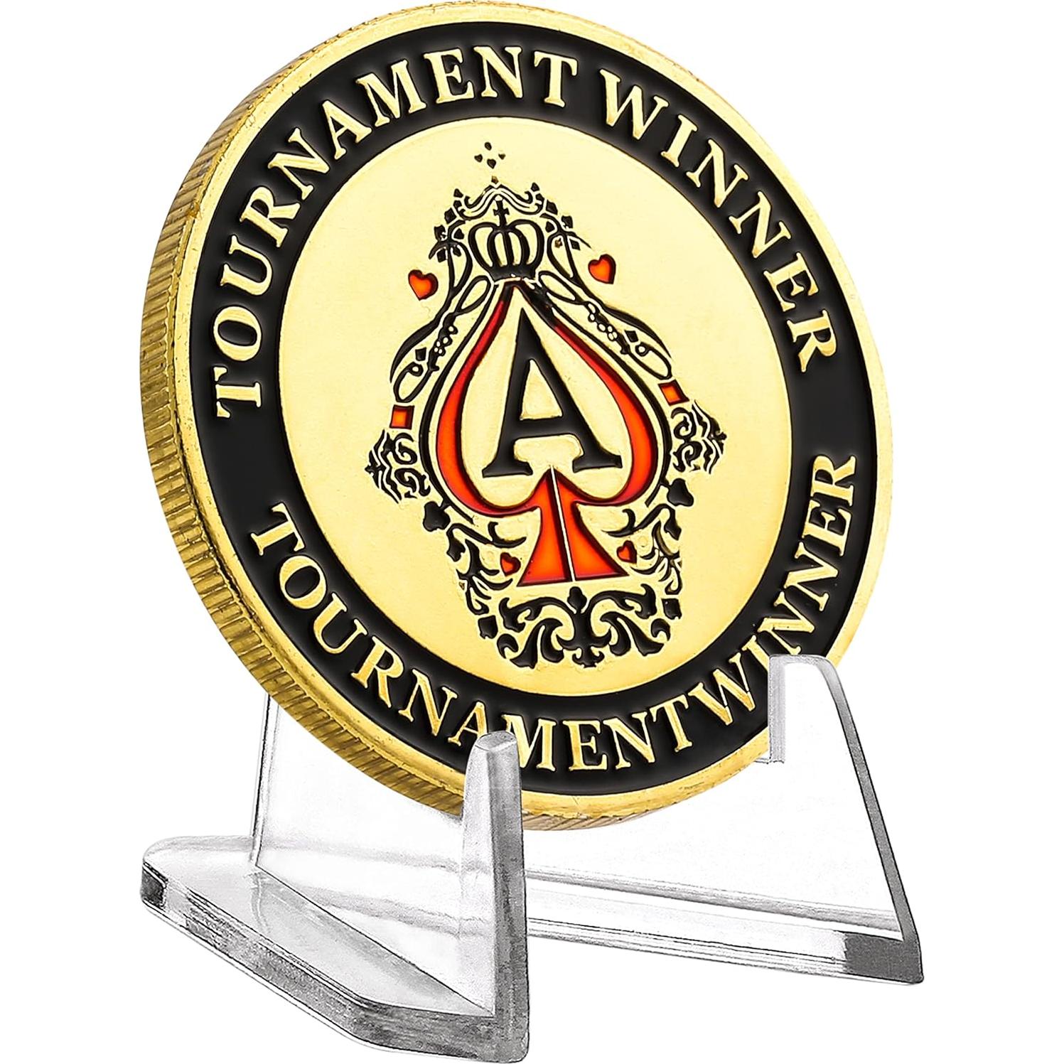 Soportes Acrílicos para Monedas 1.4" 10 Piezas LuluCircle