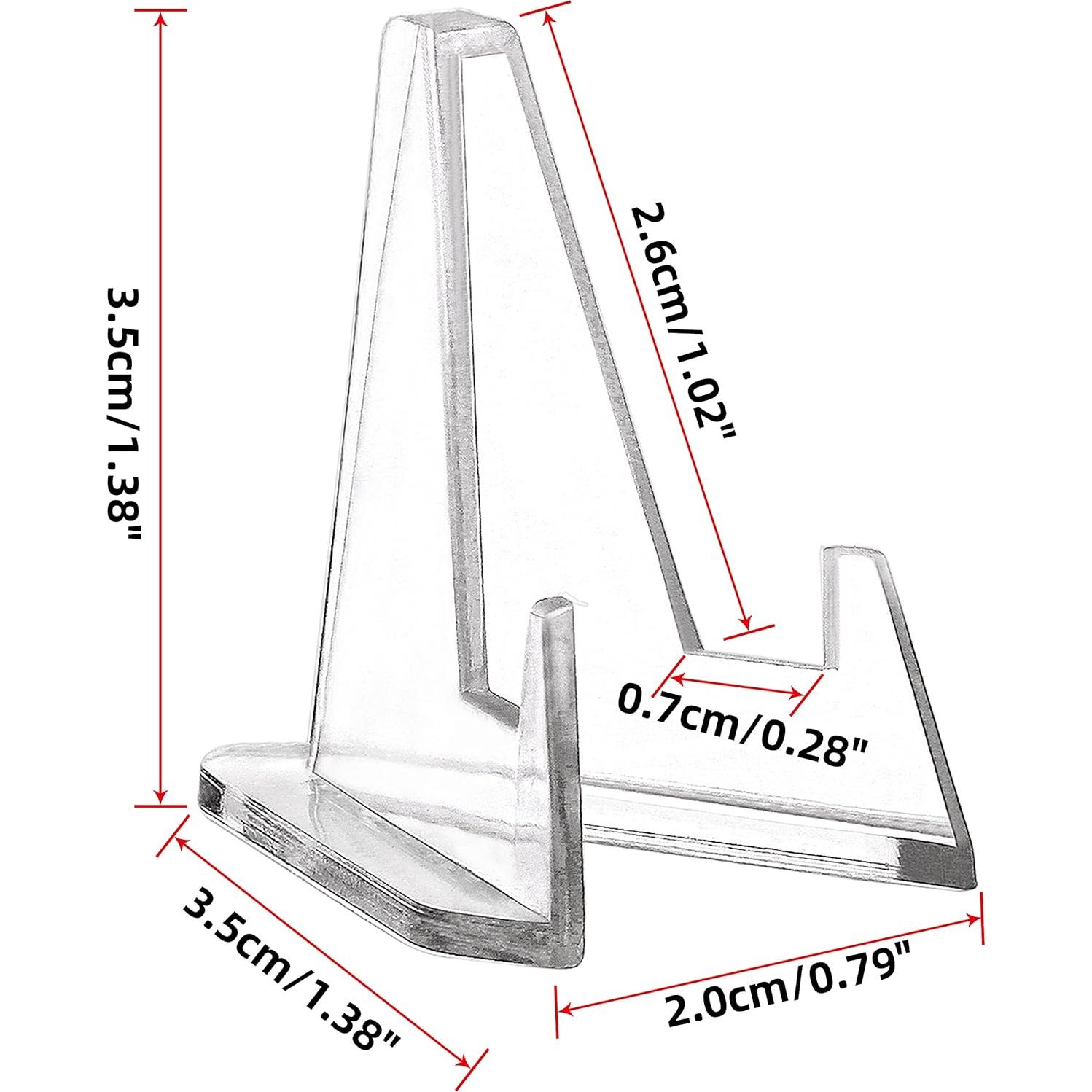 Soportes Acrílicos para Monedas 1.4" 10 Piezas LuluCircle