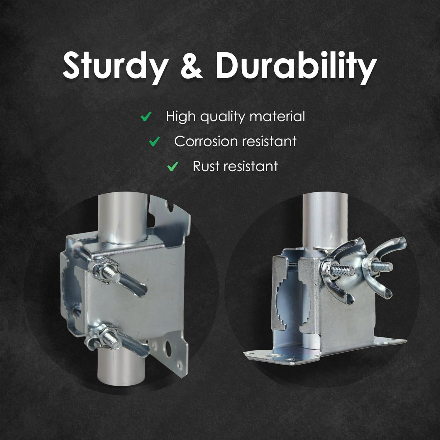 Poste de Montaje Ajustable Five Star 38.1 cm para Antena