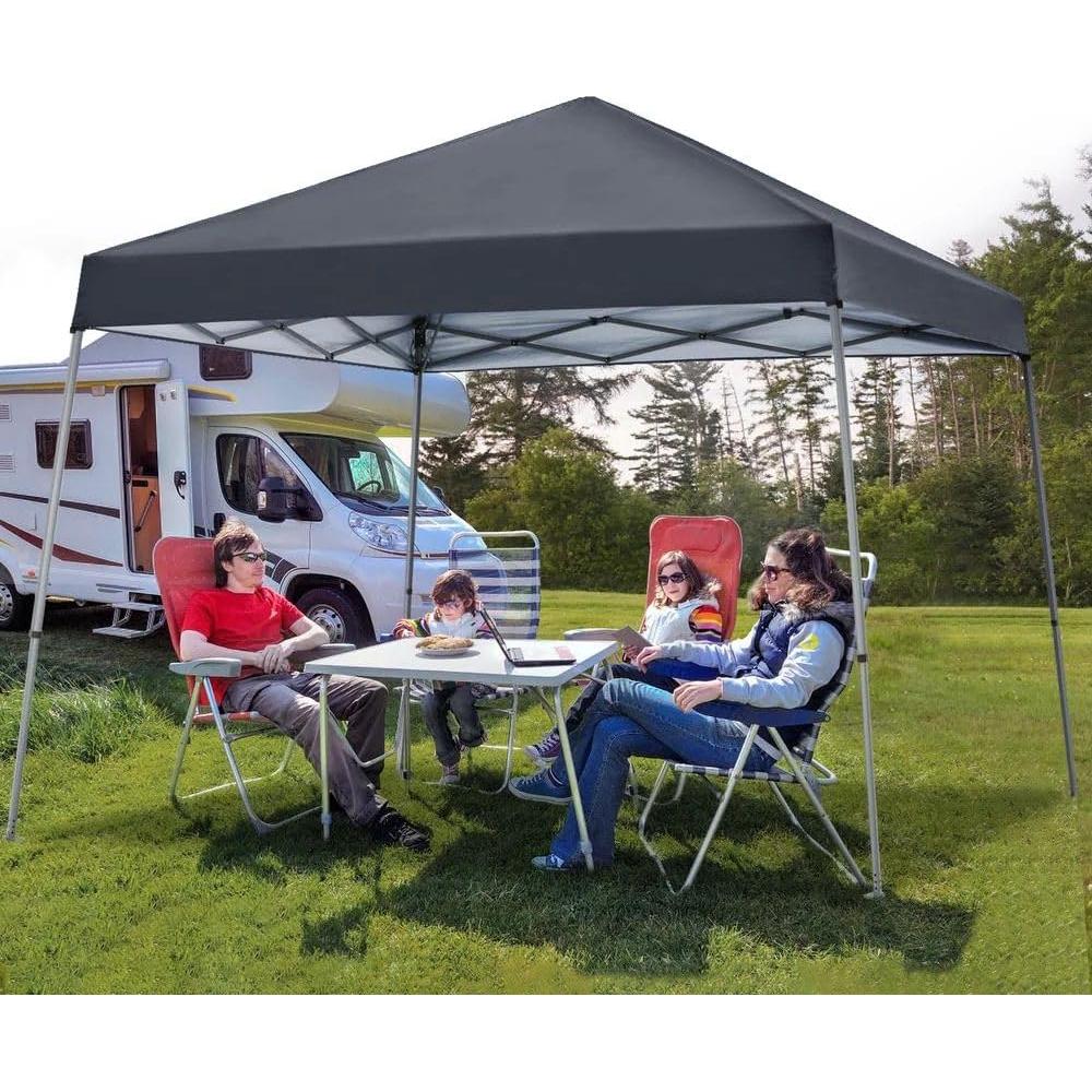 Carpa Plegable TINKLE WELL 3.05x3.05m Gris, 9.29m² Sombra