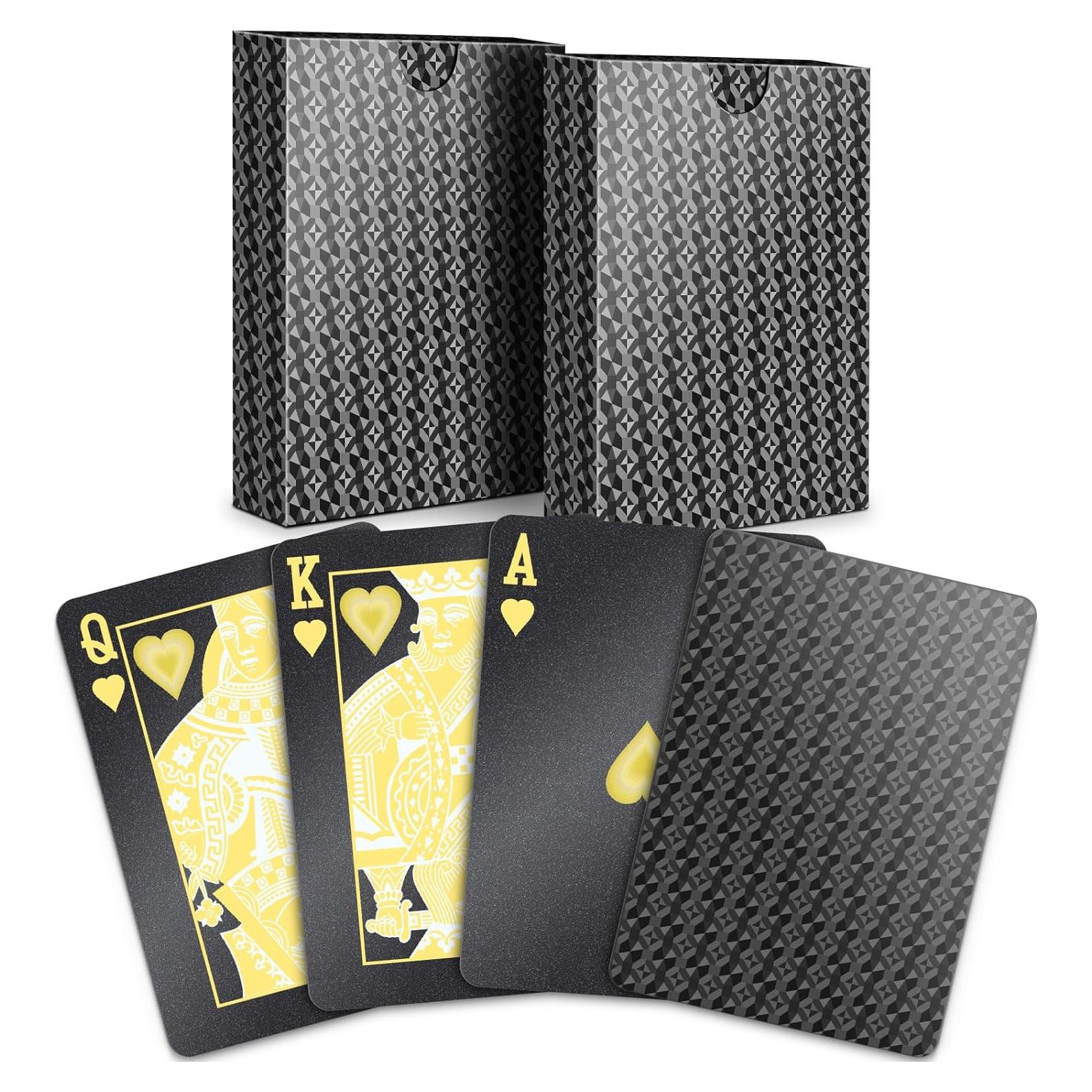 Baraja de Cartas Impermeables BIERDORF - 54 Cartas Duraderas