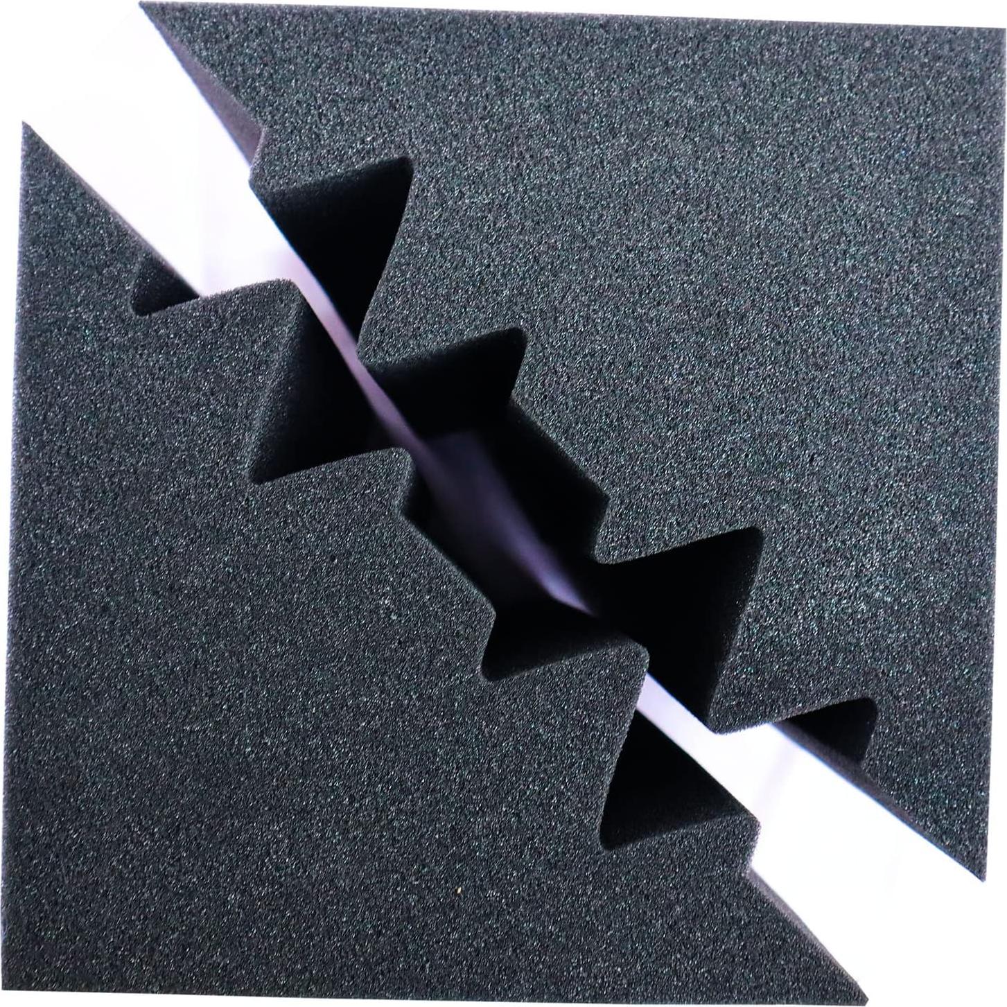 Trampa de Bajo Acústica 8 Piezas Espuma Densa 30.48x17.78cm