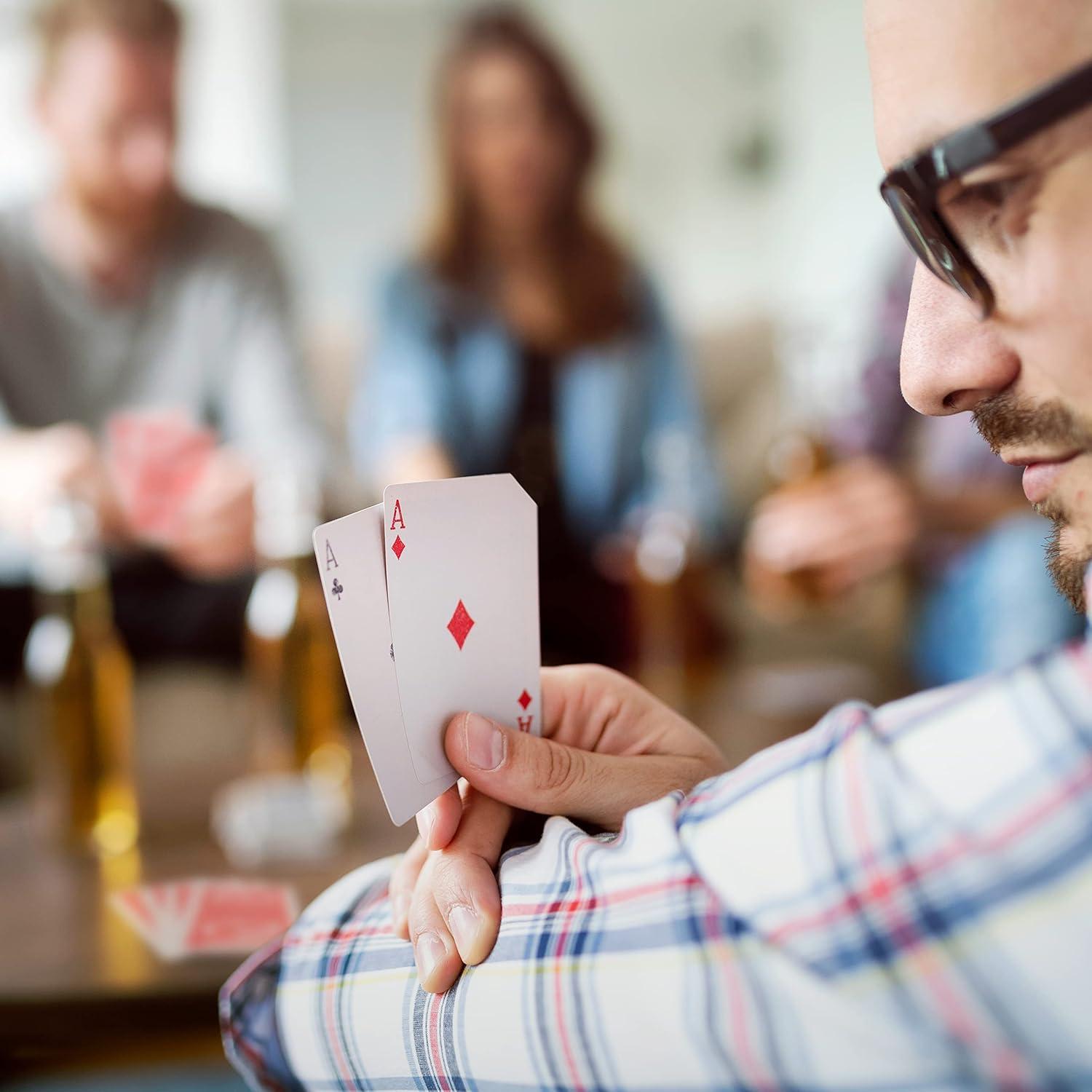 Cartas de Casino Genuinas - Paquete de 2 Asortidas