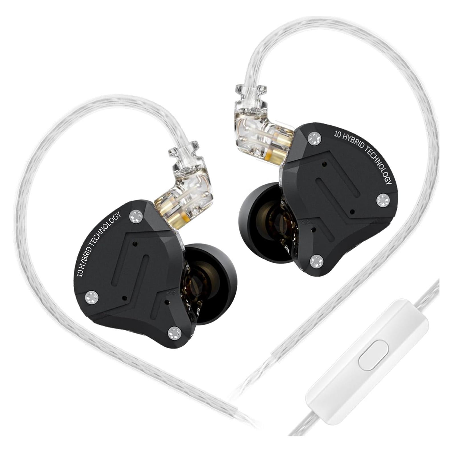 Auriculares In Ear KZ ZS10 Pro HiFi 4BA 1DD con Micrófono