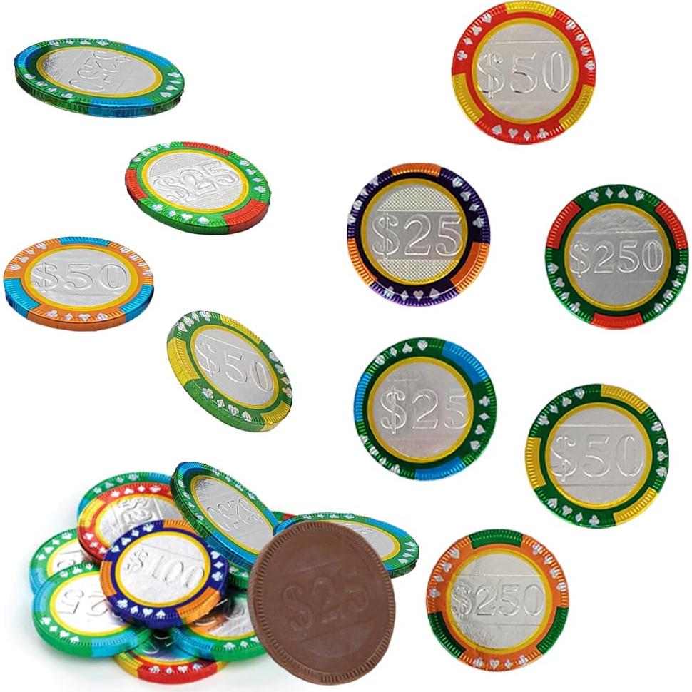 Monedas de Chocolate Belga Fruidles 450g Kosher Lácteas