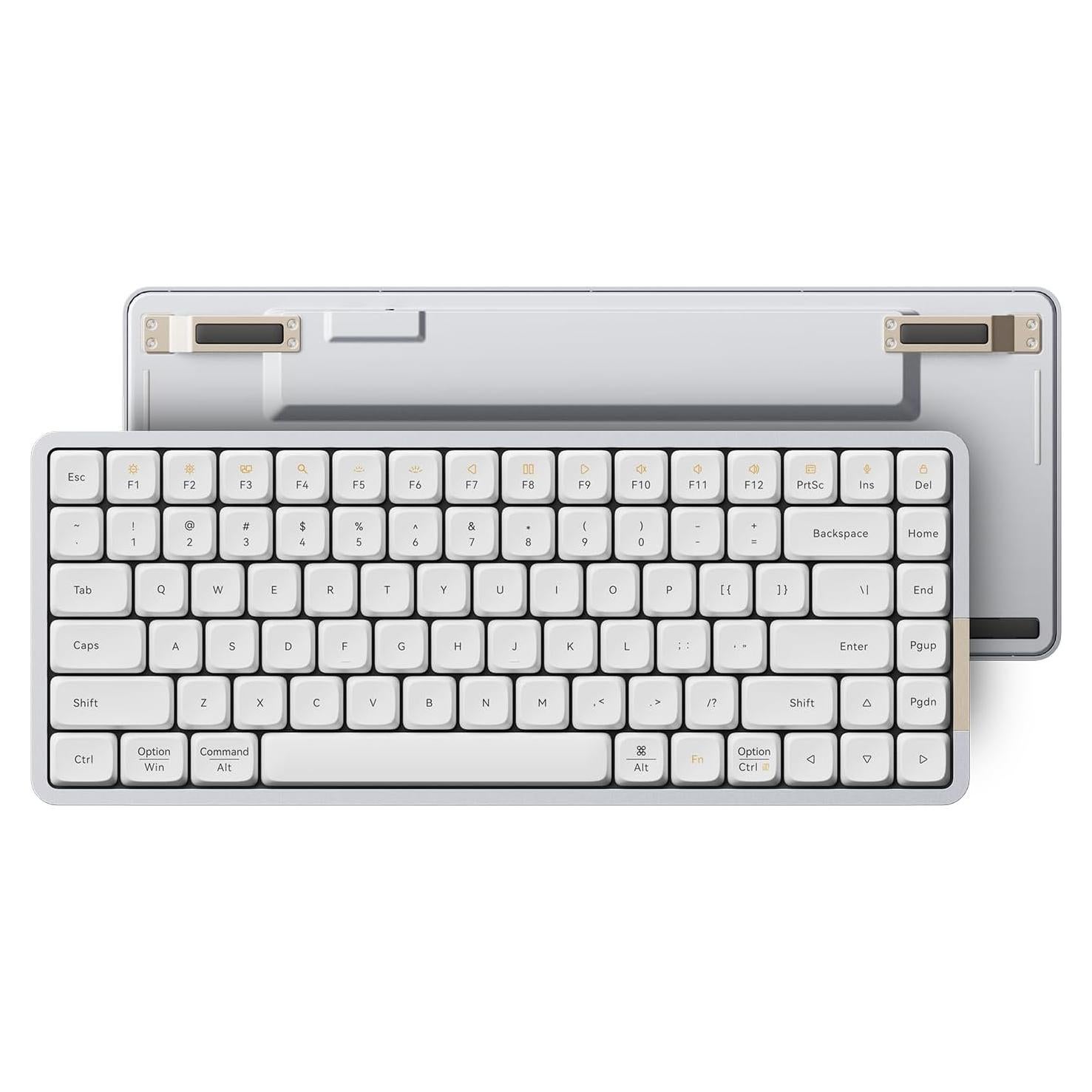 Teclado Mecánico Inalámbrico Lofree Flow84 Blanco POM