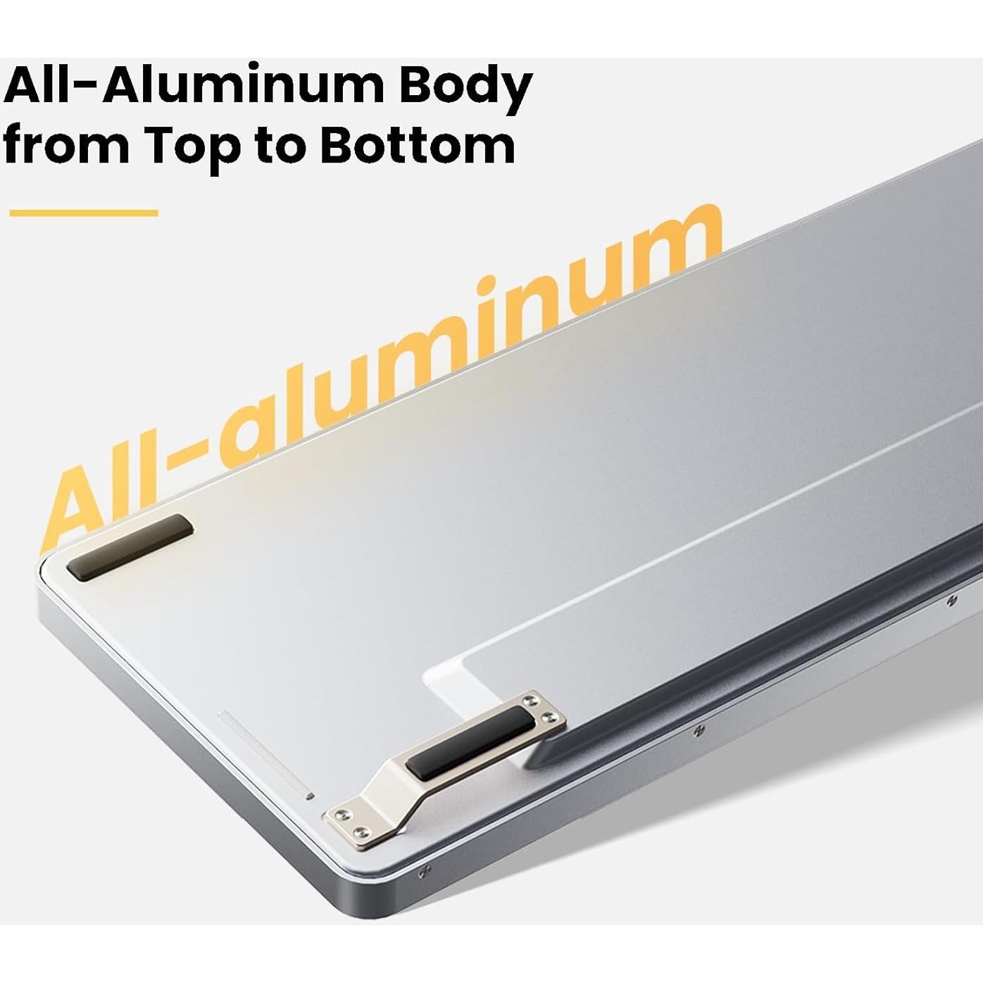 Teclado Mecánico Inalámbrico Lofree Flow84 Blanco POM