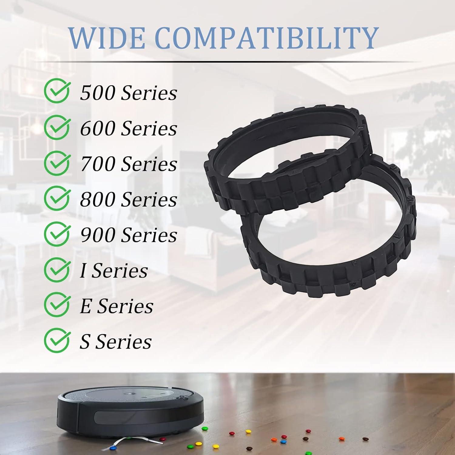 Neumáticos de Reemplazo Garbage Fighter para Roomba 500-900