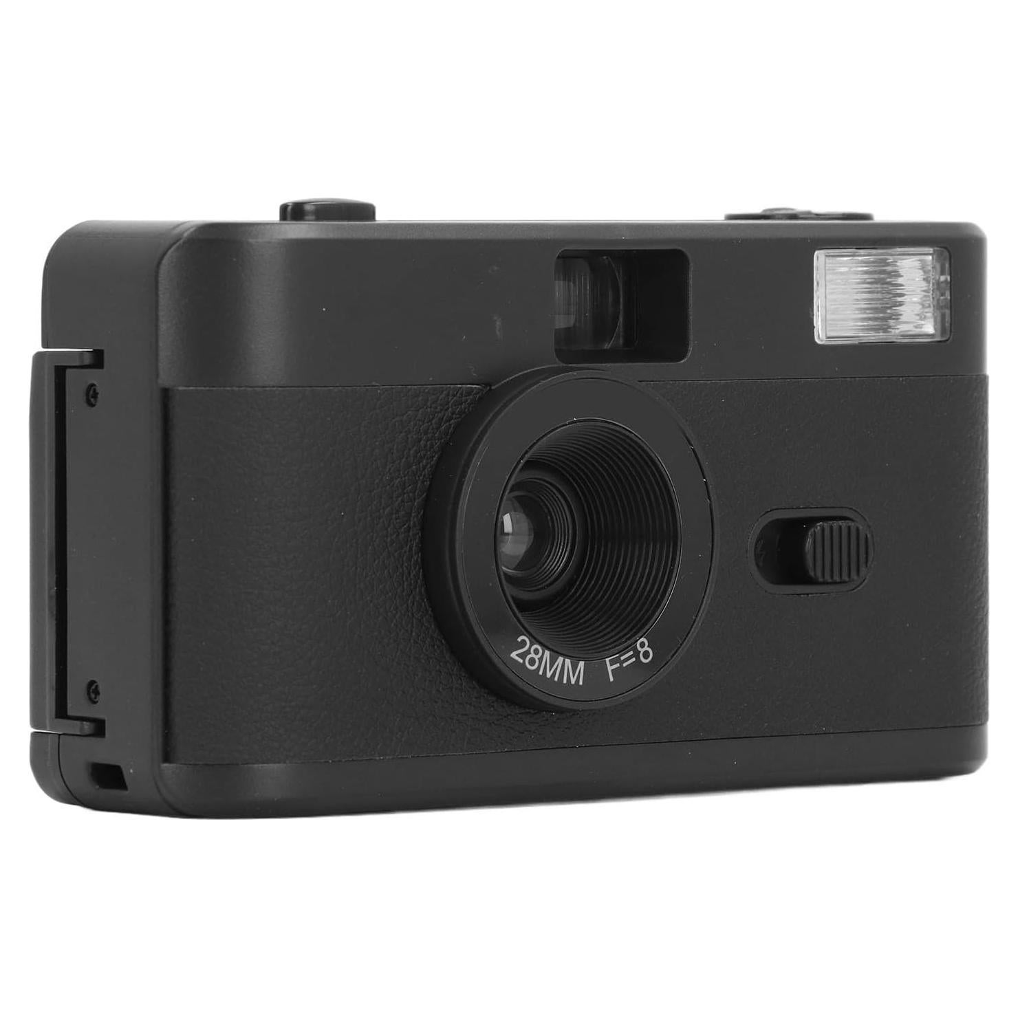 Cámara de película Jectse 35mm retro reutilizable con flash