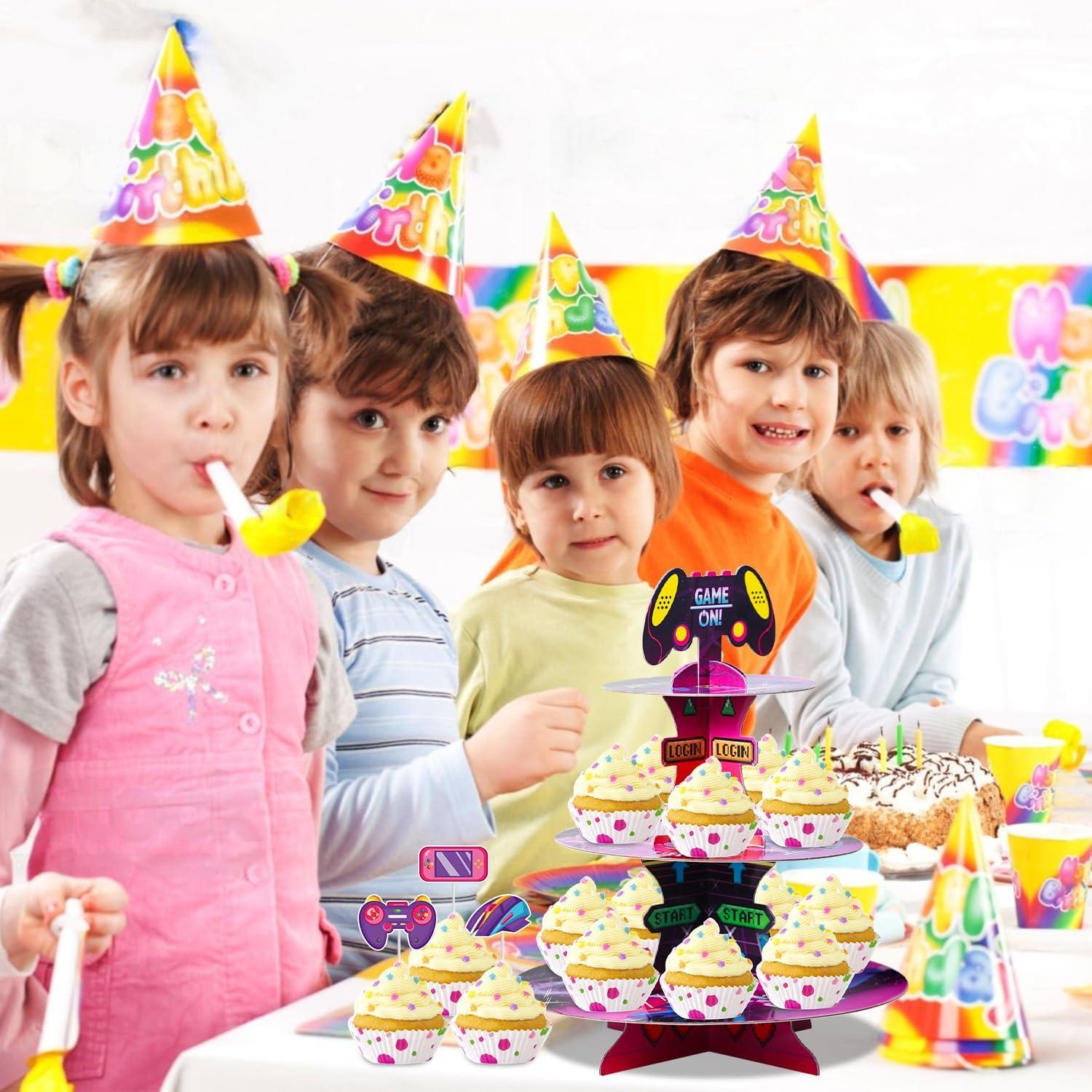 Soporte para Cupcakes Crafterlife 3 Niveles Videojuegos