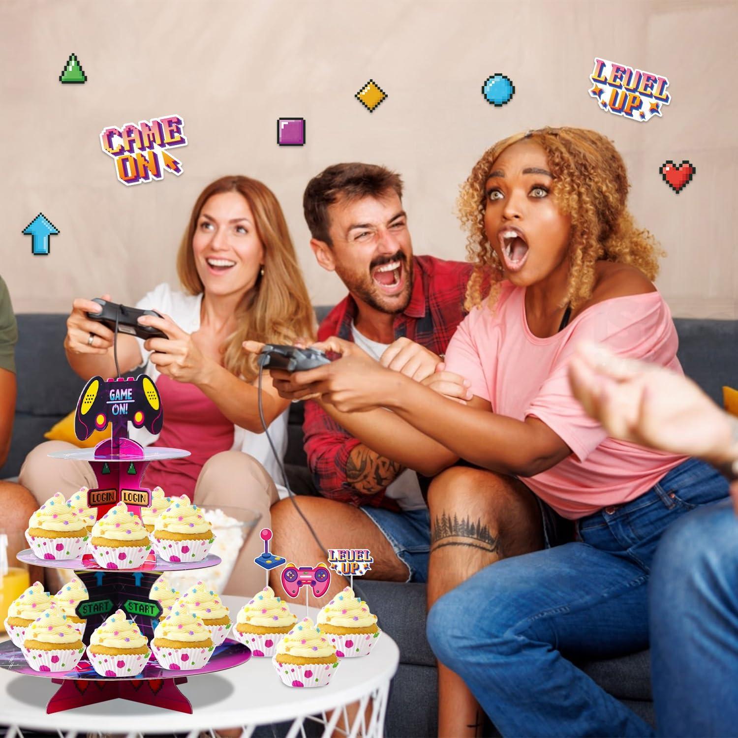 Soporte para Cupcakes Crafterlife 3 Niveles Videojuegos