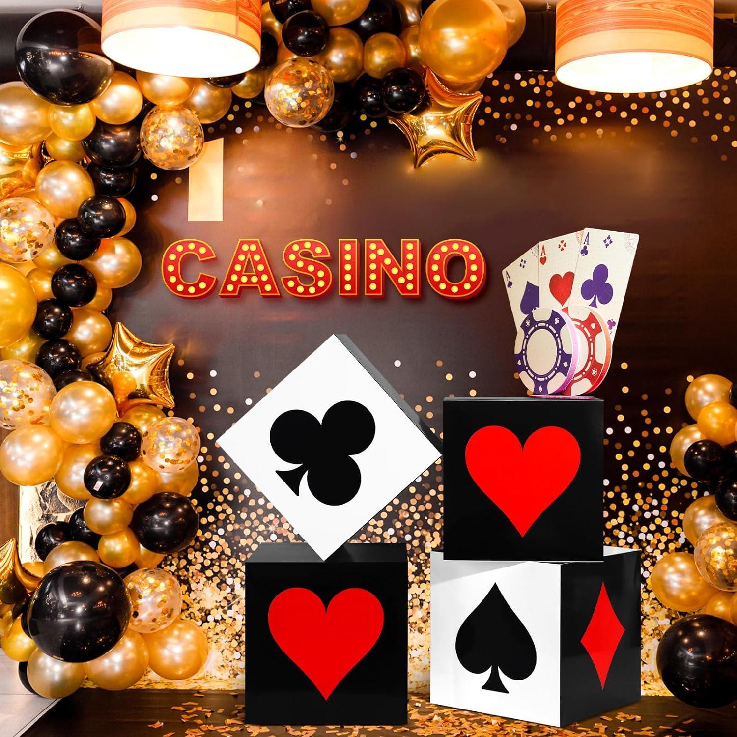 Cajas de Favor de Casino Zhanmai 16 Pcs 30x30 cm