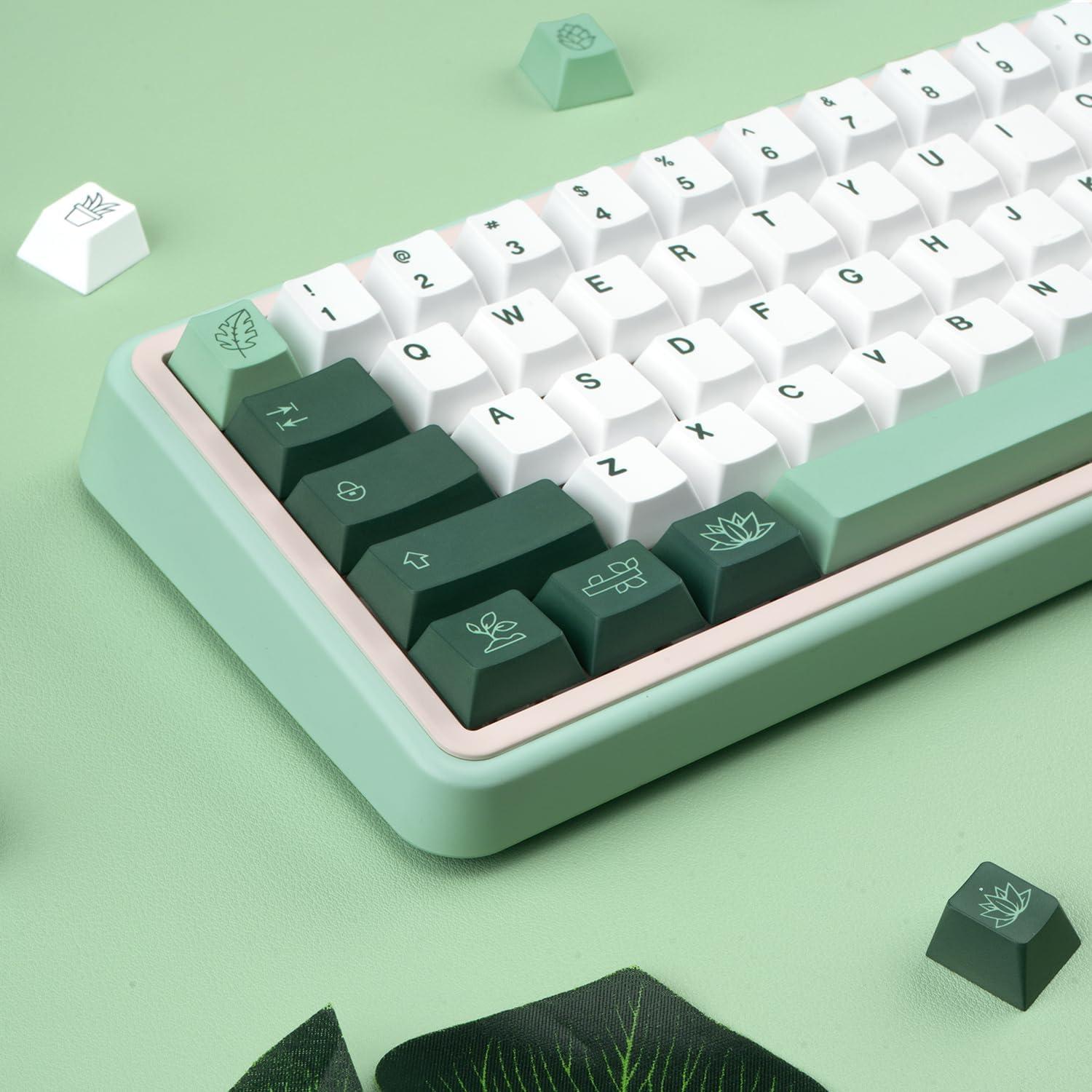 Conjunto de Teclas Mecánicas GEKUCAP 130 PBT Jardín Botánico