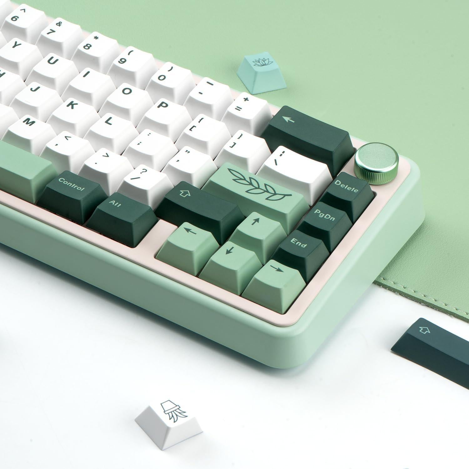 Conjunto de Teclas Mecánicas GEKUCAP 130 PBT Jardín Botánico