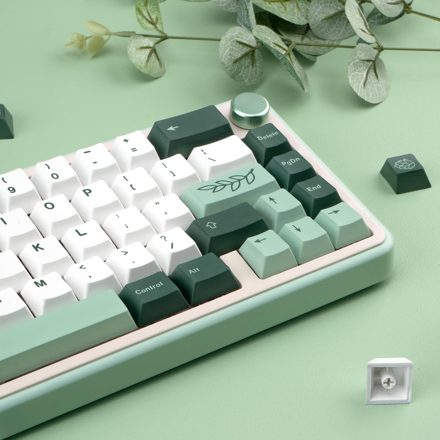 Conjunto de Teclas Mecánicas GEKUCAP 130 PBT Jardín Botánico