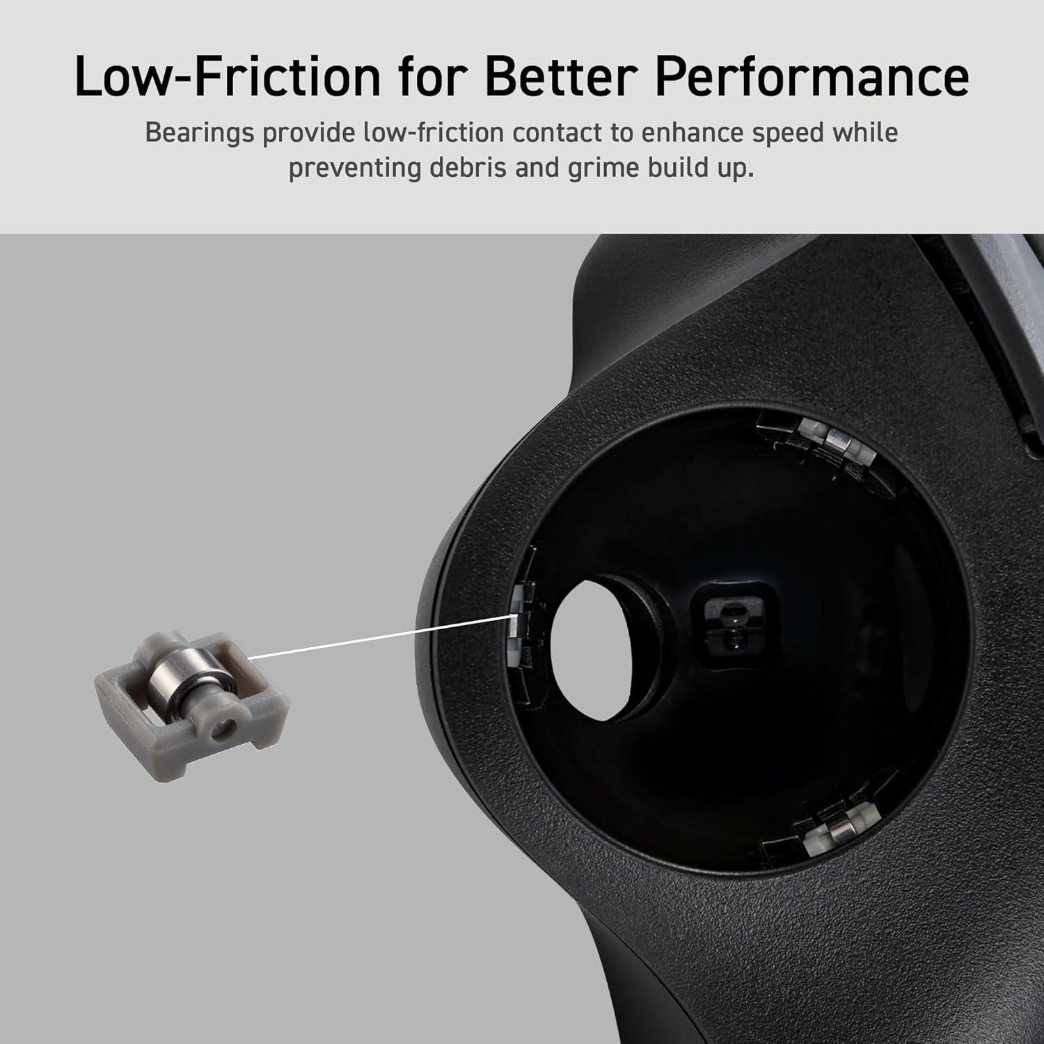 Mouse Trackball Inalámbrico ELECOM M-IT11DRBK Negro 36mm