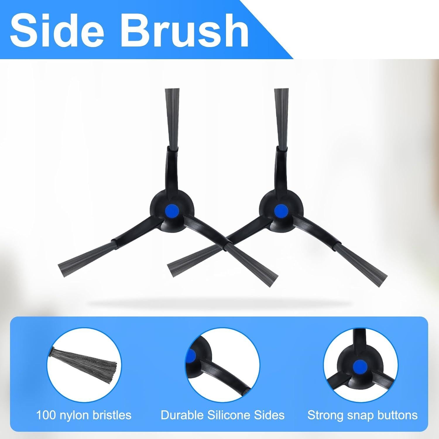 Juego de Accesorios para Aspiradora Robot Ecovacs Deebot X8 Pro