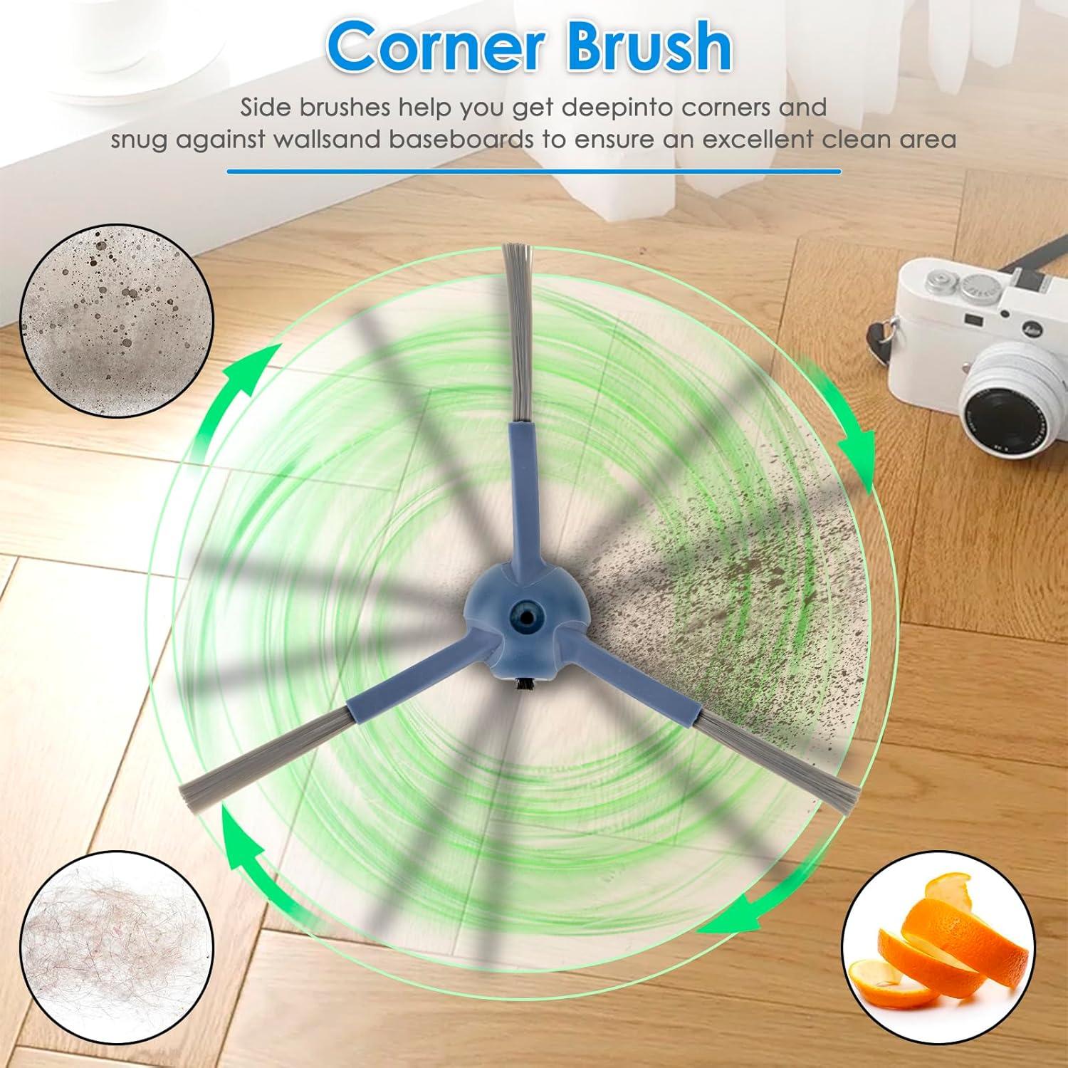 Kit de Accesorios COWINORY para Aspiradora Robot Airrobo T20+