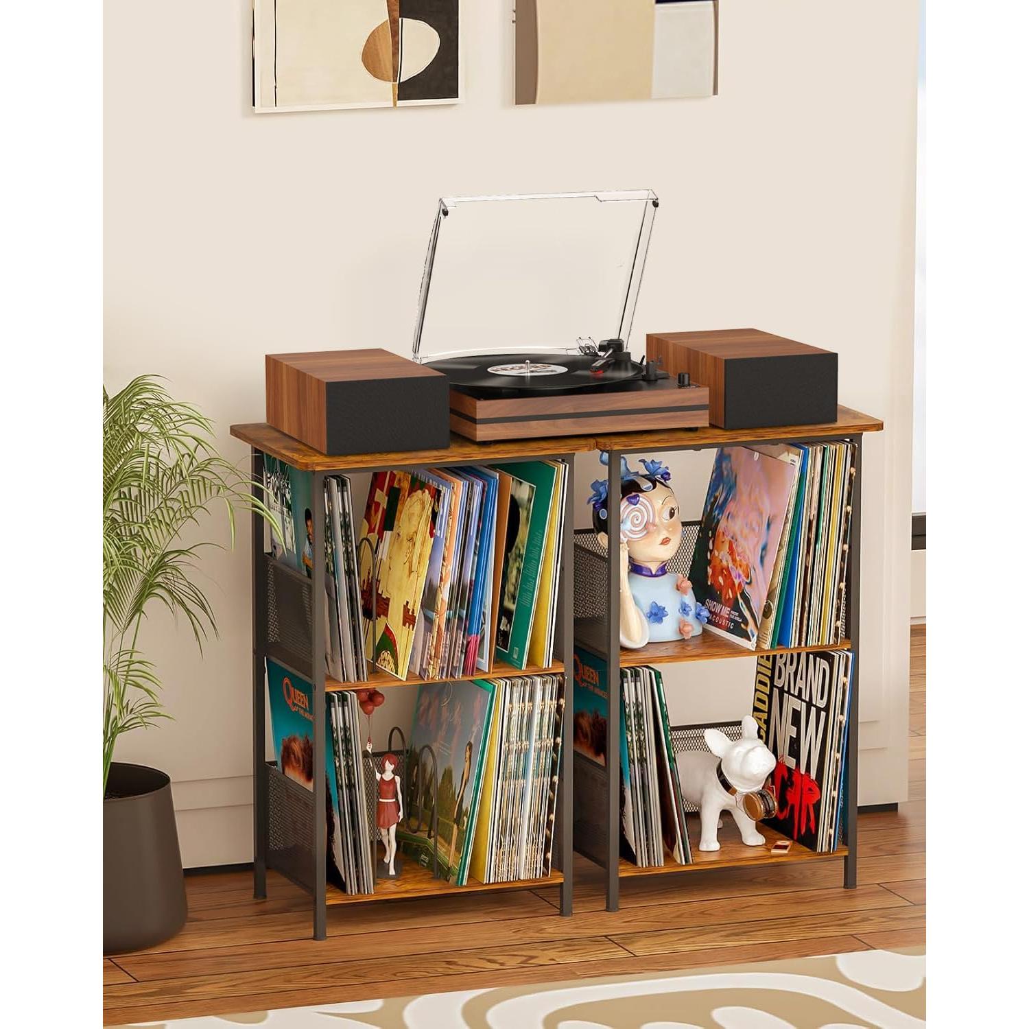 Reproductor de Vinilo Vintage Seasonlife R612 3 Velocidades Rojo