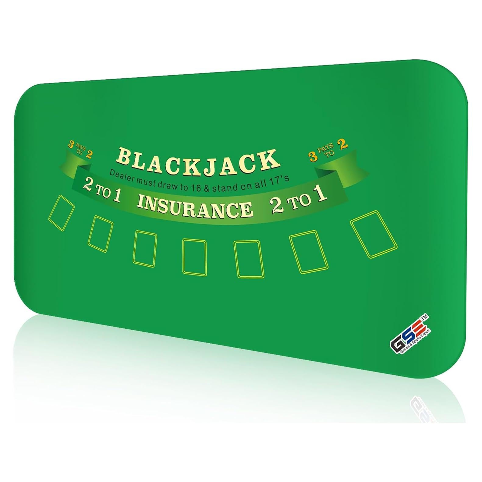 Tapete de Blackjack GSE 177,8x88,9 cm Antideslizante