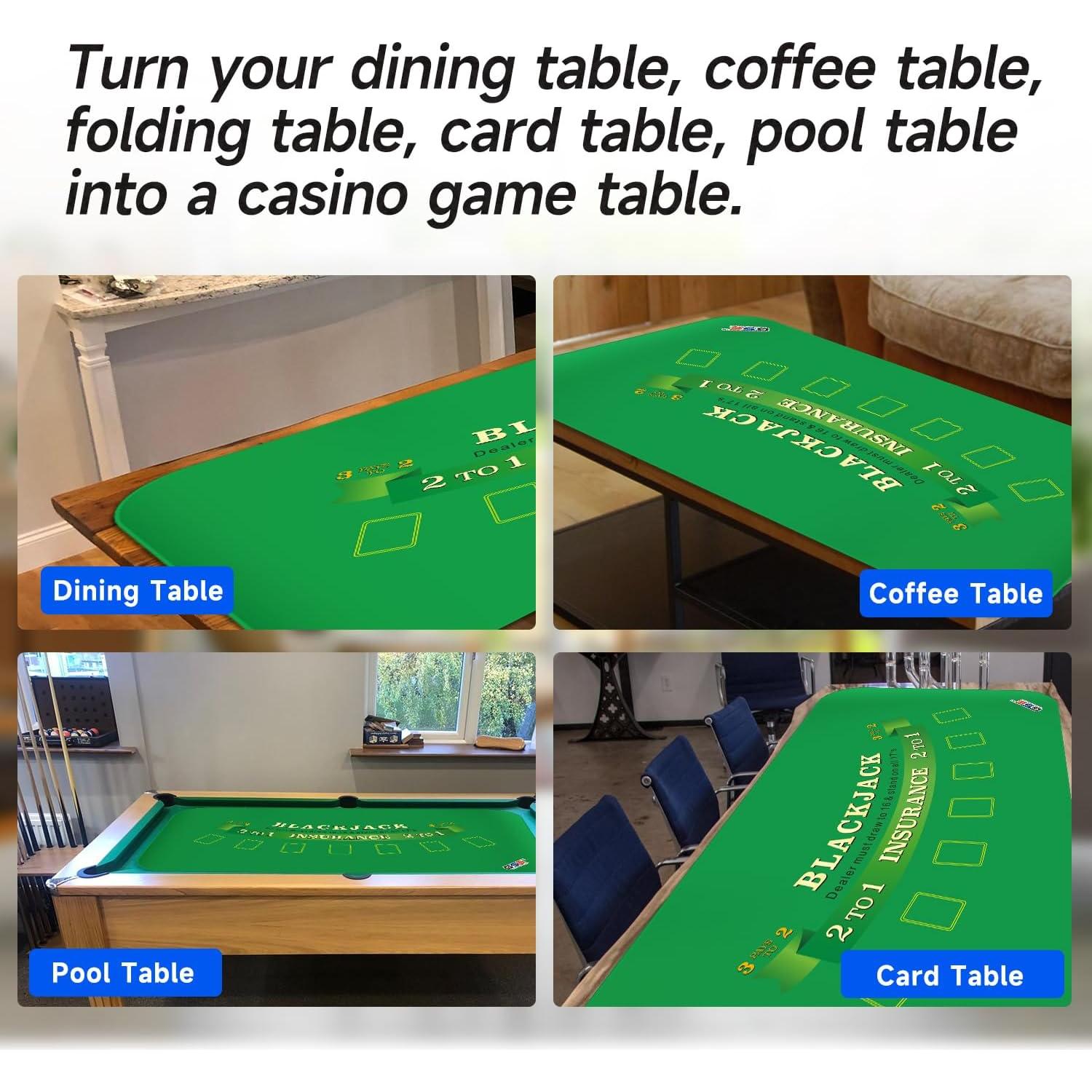 Tapete de Blackjack GSE 177,8x88,9 cm Antideslizante