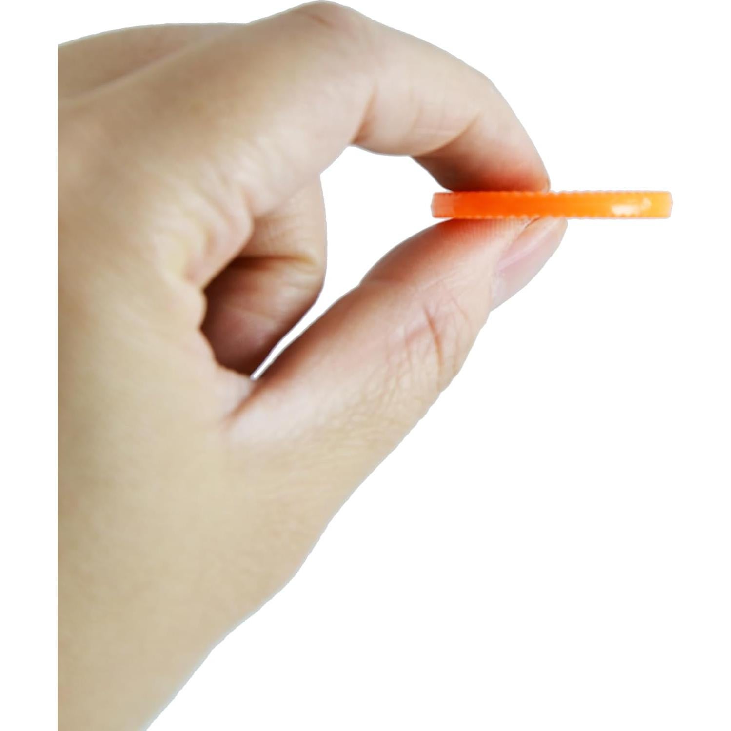 Contadores de Plástico Smartdealspro 64 Piezas 32mm Naranja