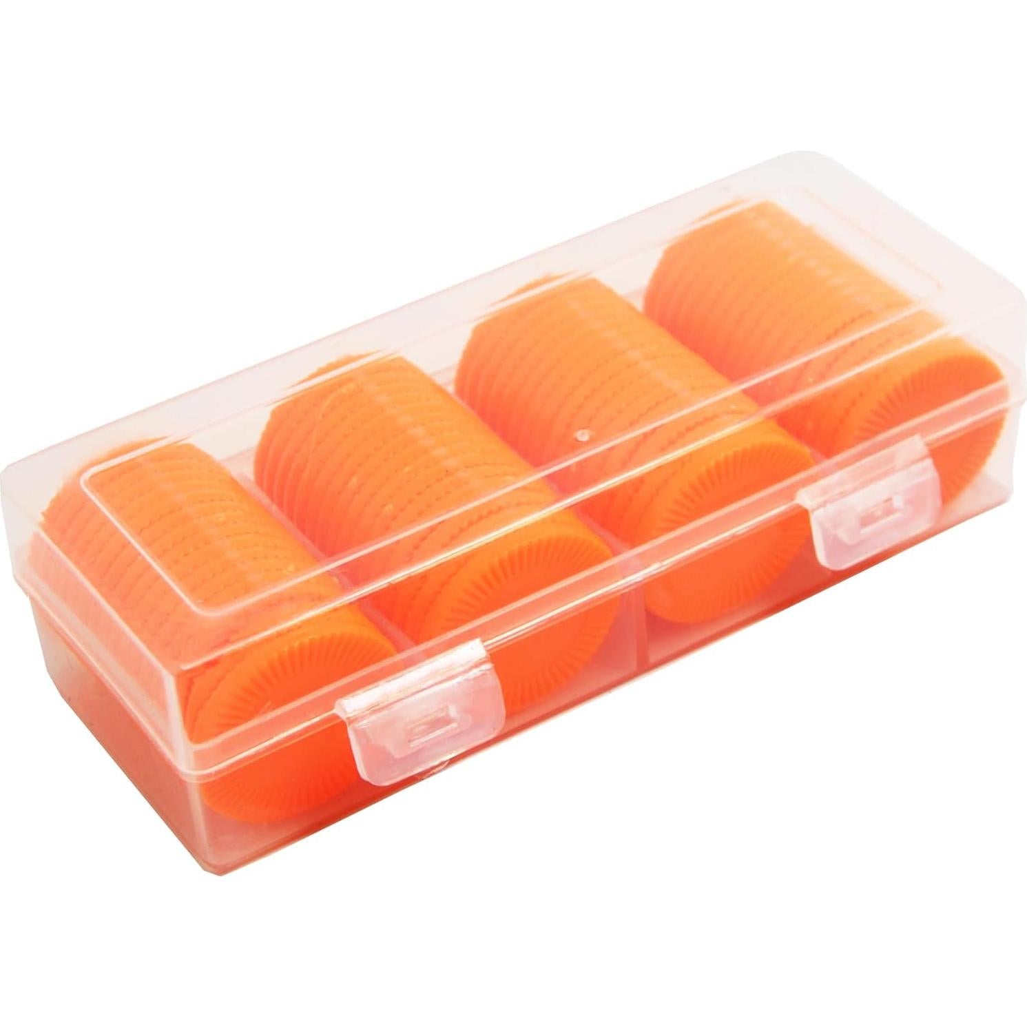 Contadores de Plástico Smartdealspro 64 Piezas 32mm Naranja