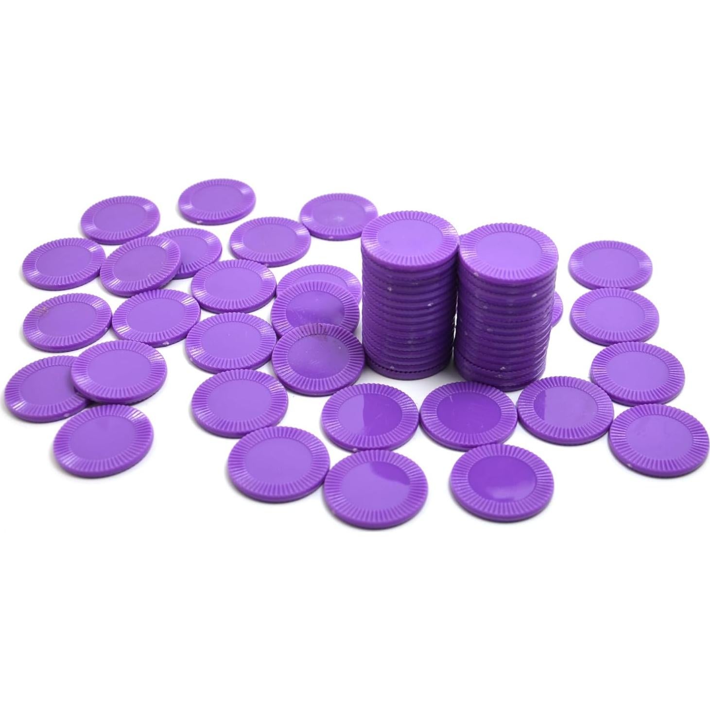 Smartdealspro 64 Fichas Plásticas 32mm con Caja Almacenaje