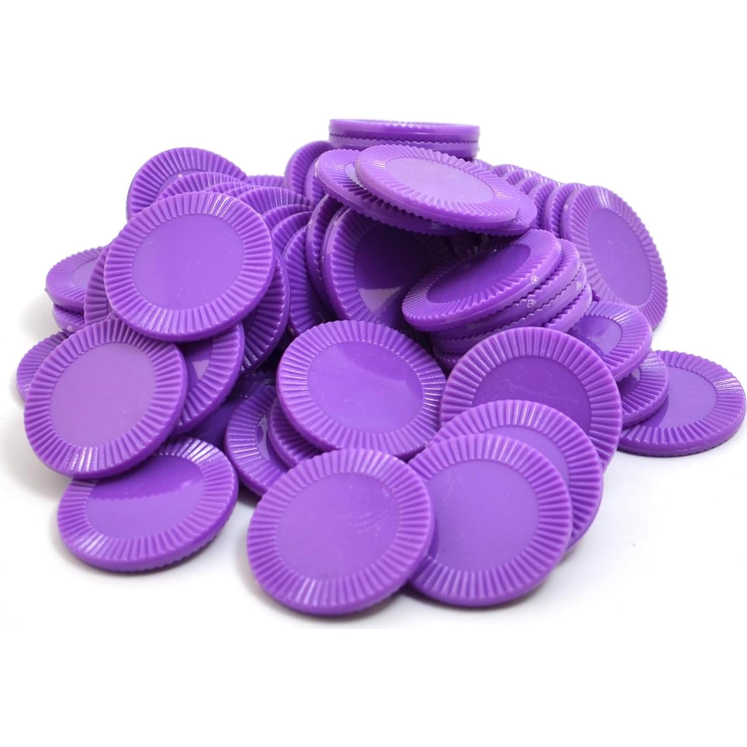 Smartdealspro 64 Fichas Plásticas 32mm con Caja Almacenaje