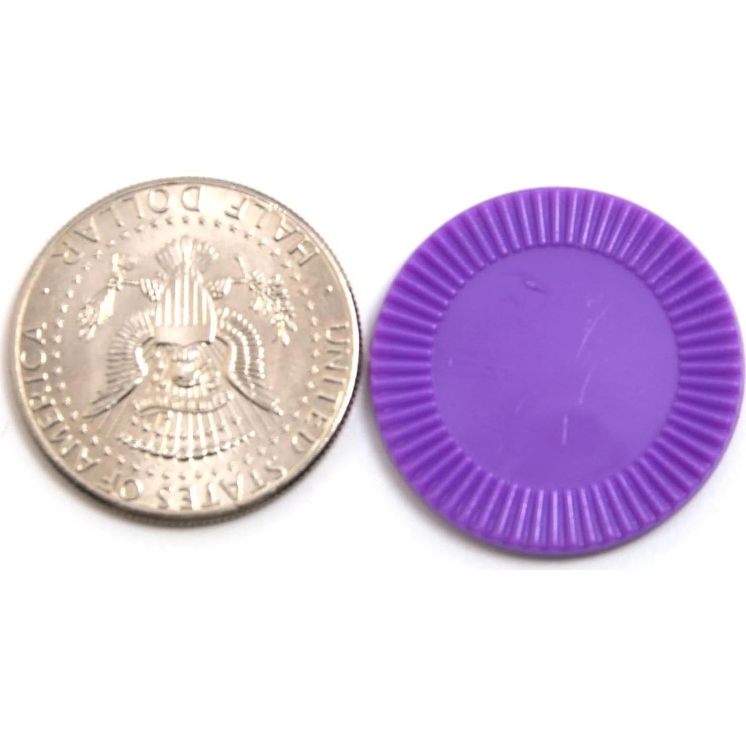 Smartdealspro 64 Fichas Plásticas 32mm con Caja Almacenaje