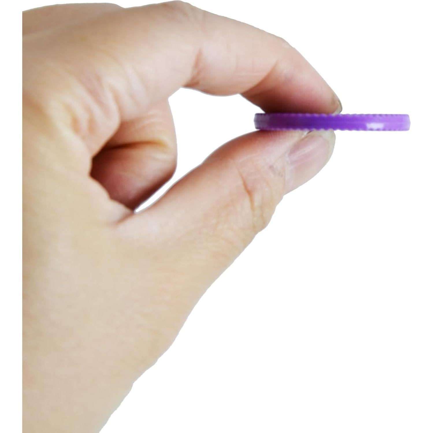 Smartdealspro 64 Fichas Plásticas 32mm con Caja Almacenaje