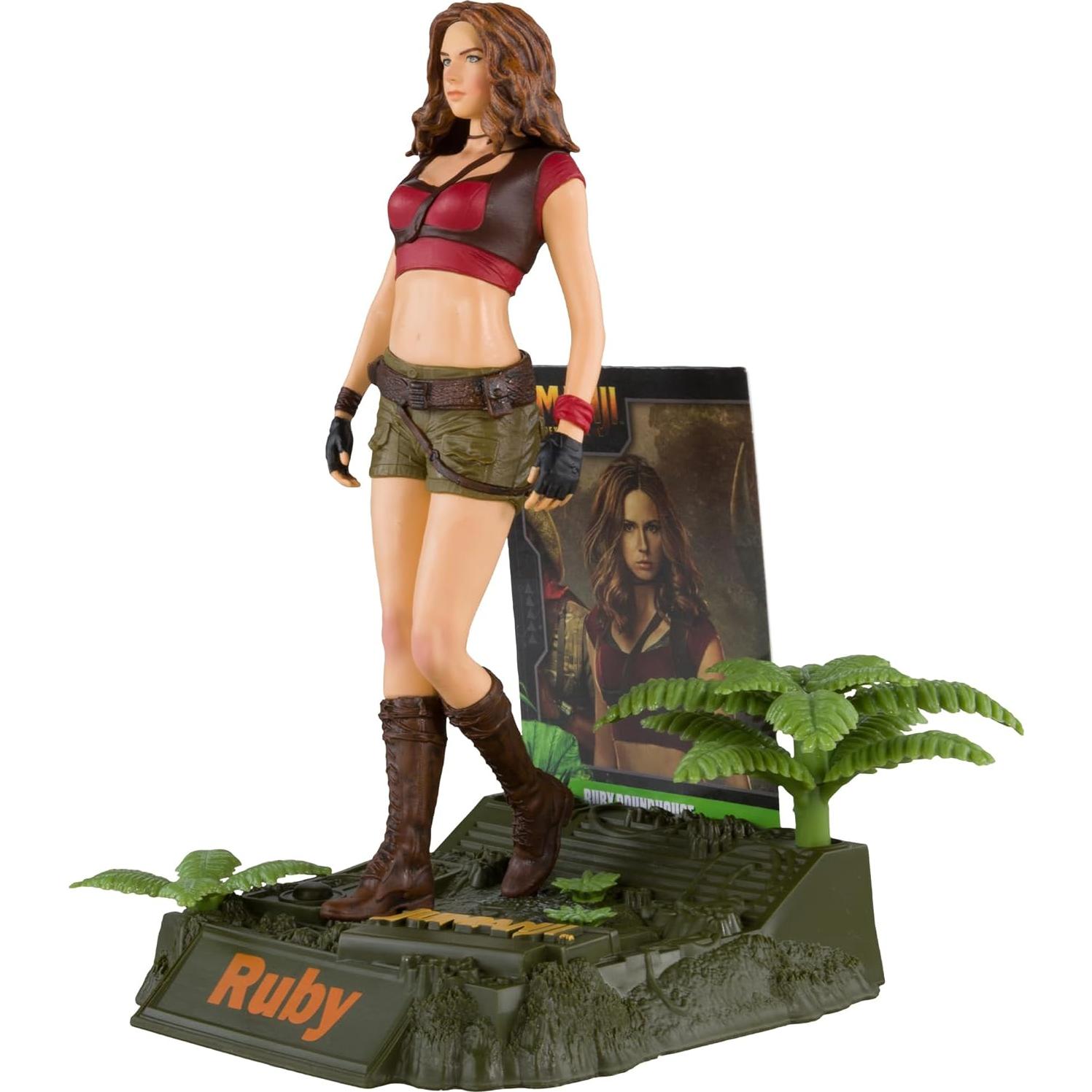 Figura Ruby Roundhouse Jumanji McFarlane 15,24 cm detallada