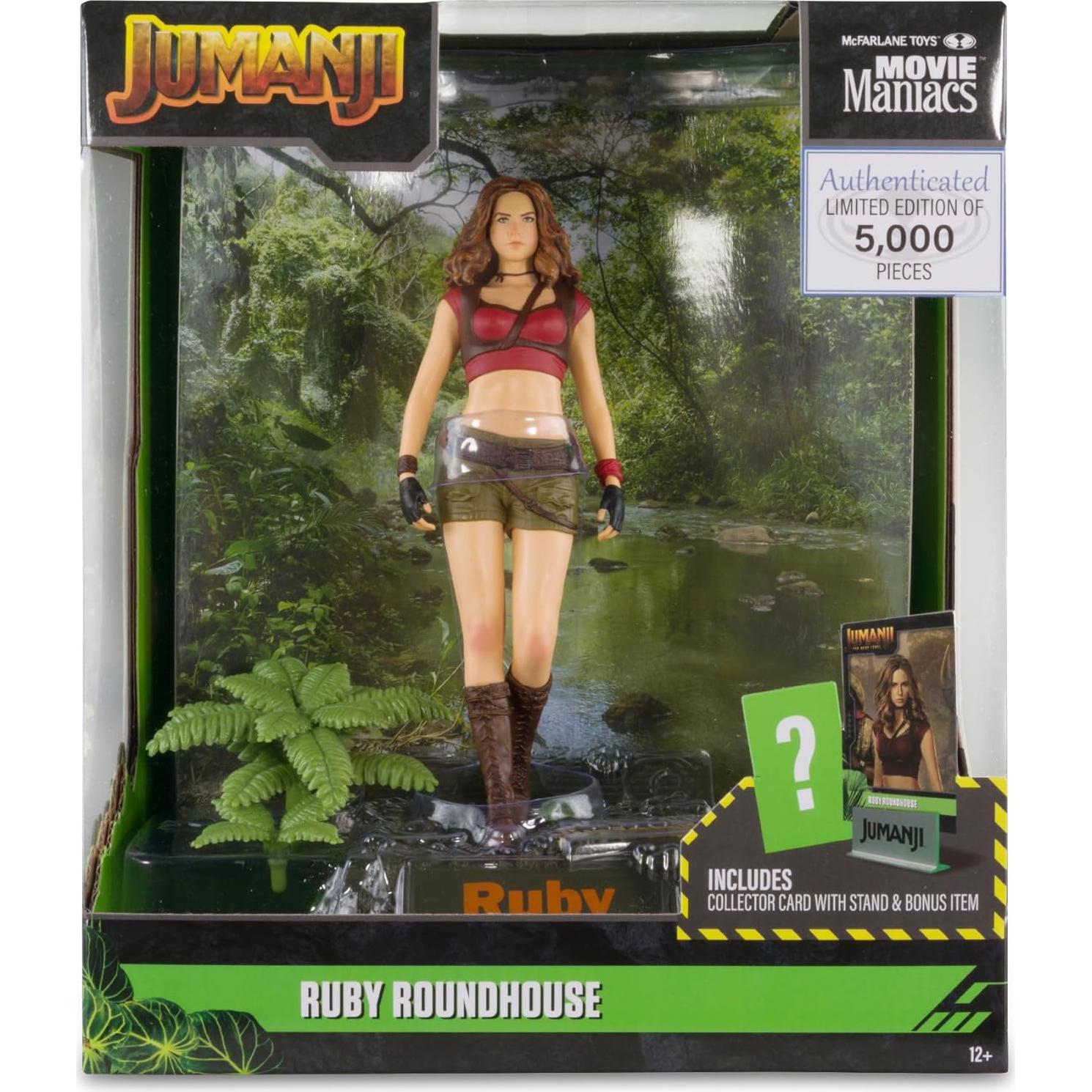 Figura Ruby Roundhouse Jumanji McFarlane 15,24 cm detallada