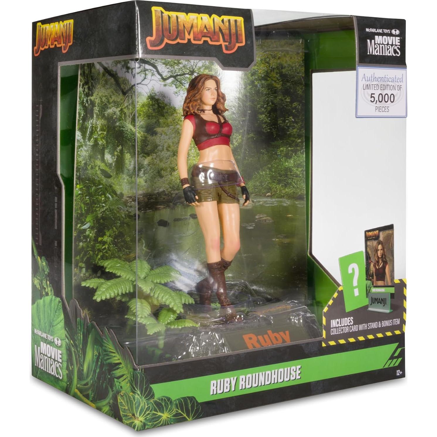 Figura Ruby Roundhouse Jumanji McFarlane 15,24 cm detallada