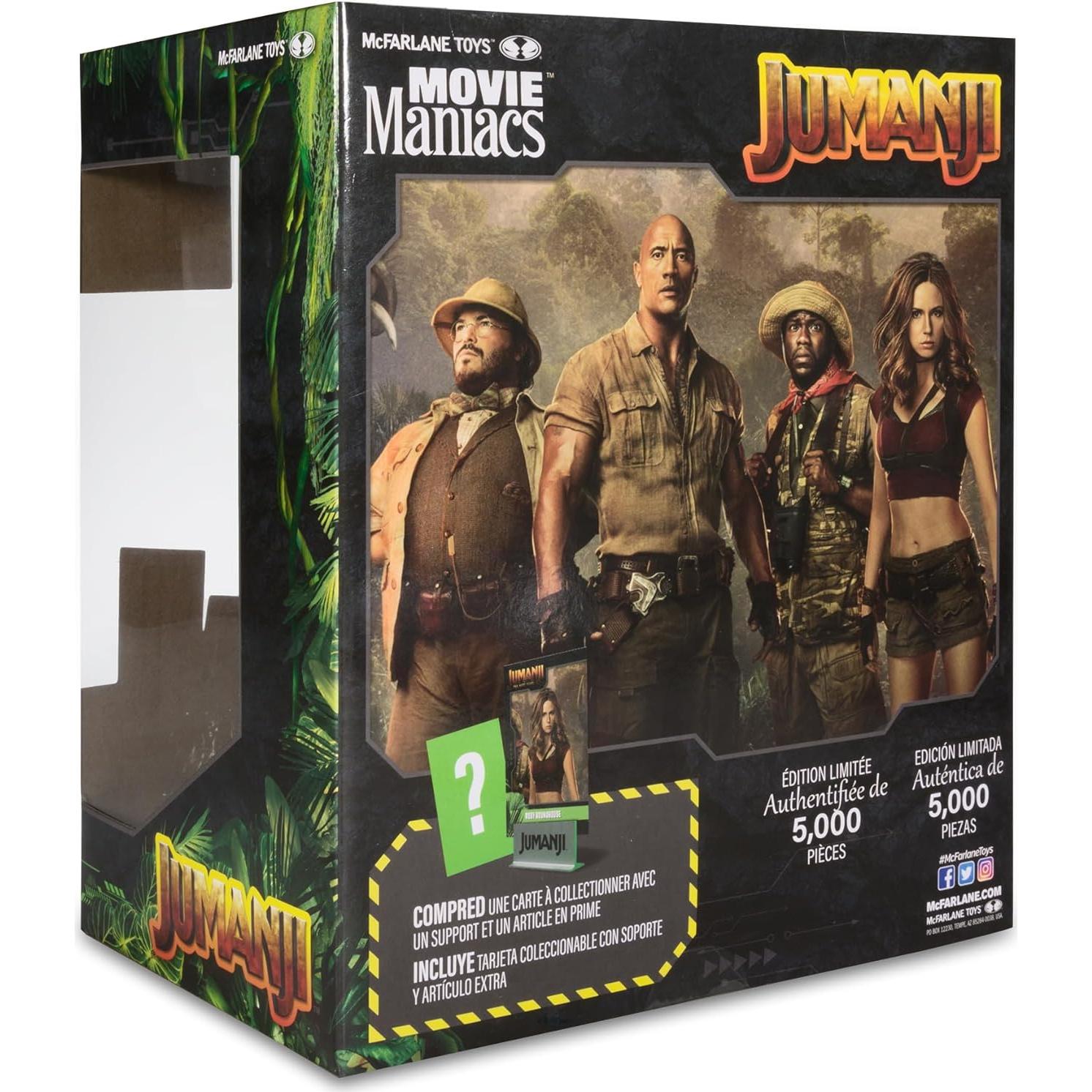 Figura Ruby Roundhouse Jumanji McFarlane 15,24 cm detallada