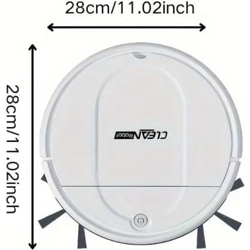 Robot Aspirador y Mopa 2 en 1 Genérico 1200 Pa Negro