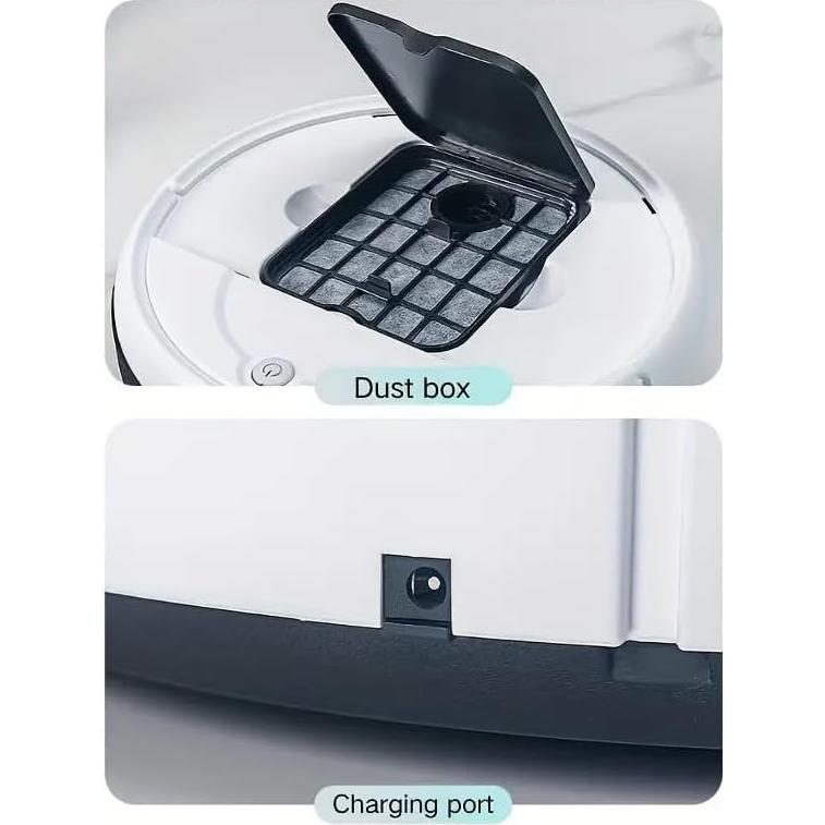 Robot Aspirador y Mopa 2 en 1 Genérico 1200 Pa Negro